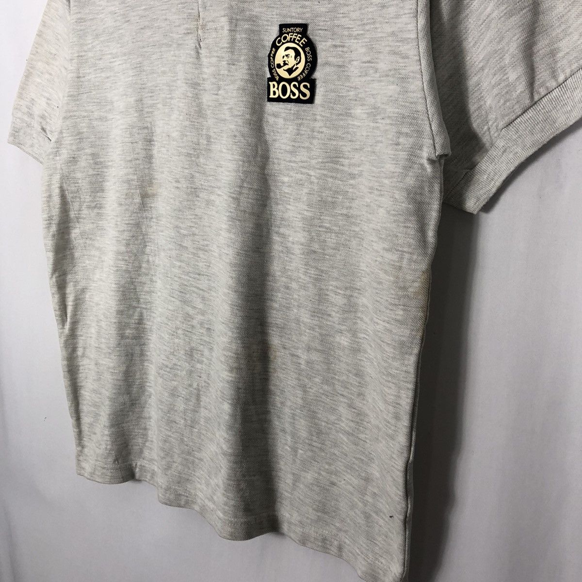 Japanese Brand × Vintage Rare Vintage Suntory Coffee Boss OG Logo Crew Polo Shirts Size US M / EU 48-50 / 2 - 7 Thumbnail