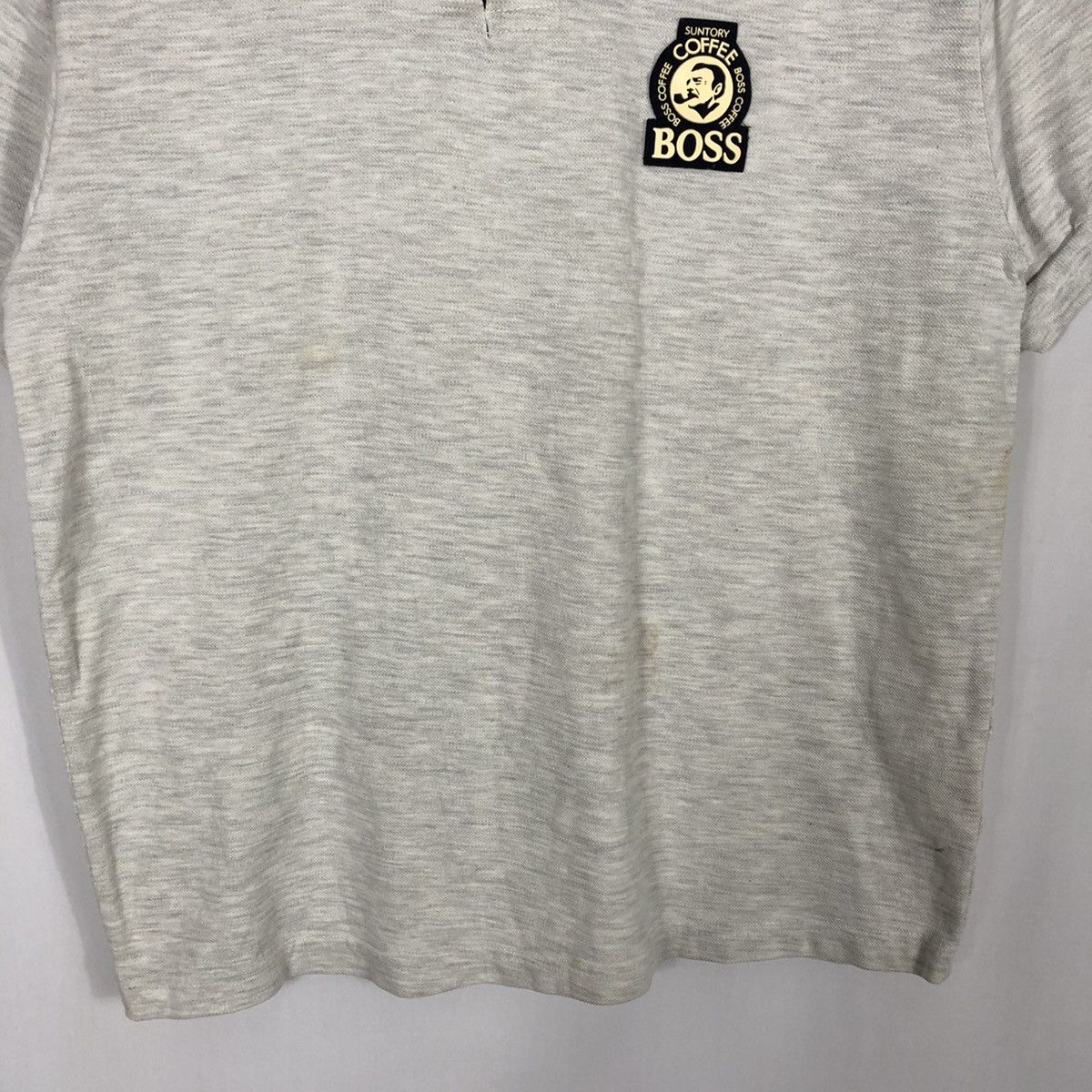 Japanese Brand × Vintage Rare Vintage Suntory Coffee Boss OG Logo Crew Polo Shirts Size US M / EU 48-50 / 2 - 3 Thumbnail