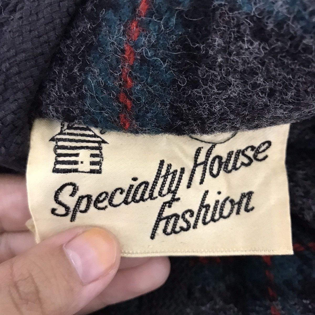 Vintage Vintage 70s SPECIALTY HOUSE FASHION Check Wool Robe Jacket Size US M / EU 48-50 / 2 - 4 Thumbnail