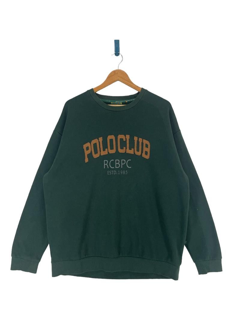 Vintage Polo Club Spell Out Embroided Logo