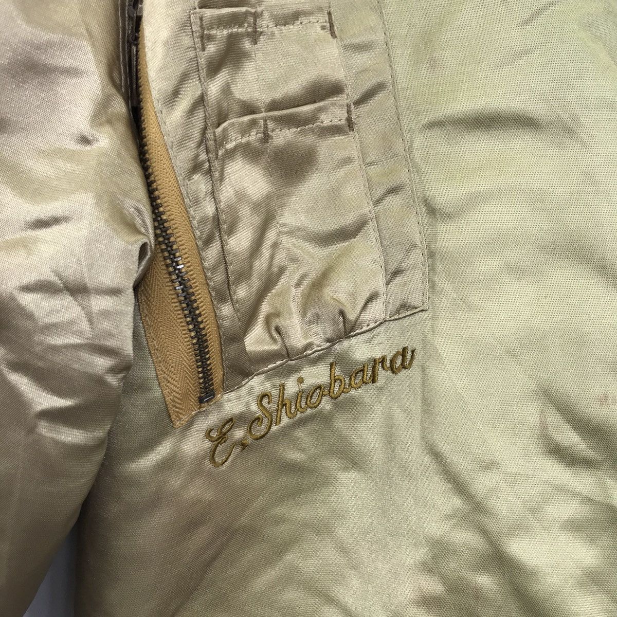 Vintage BIG DEER'S By Eightie's Co Ltd Flight Bomber Jacket Size US M / EU 48-50 / 2 - 6 Thumbnail