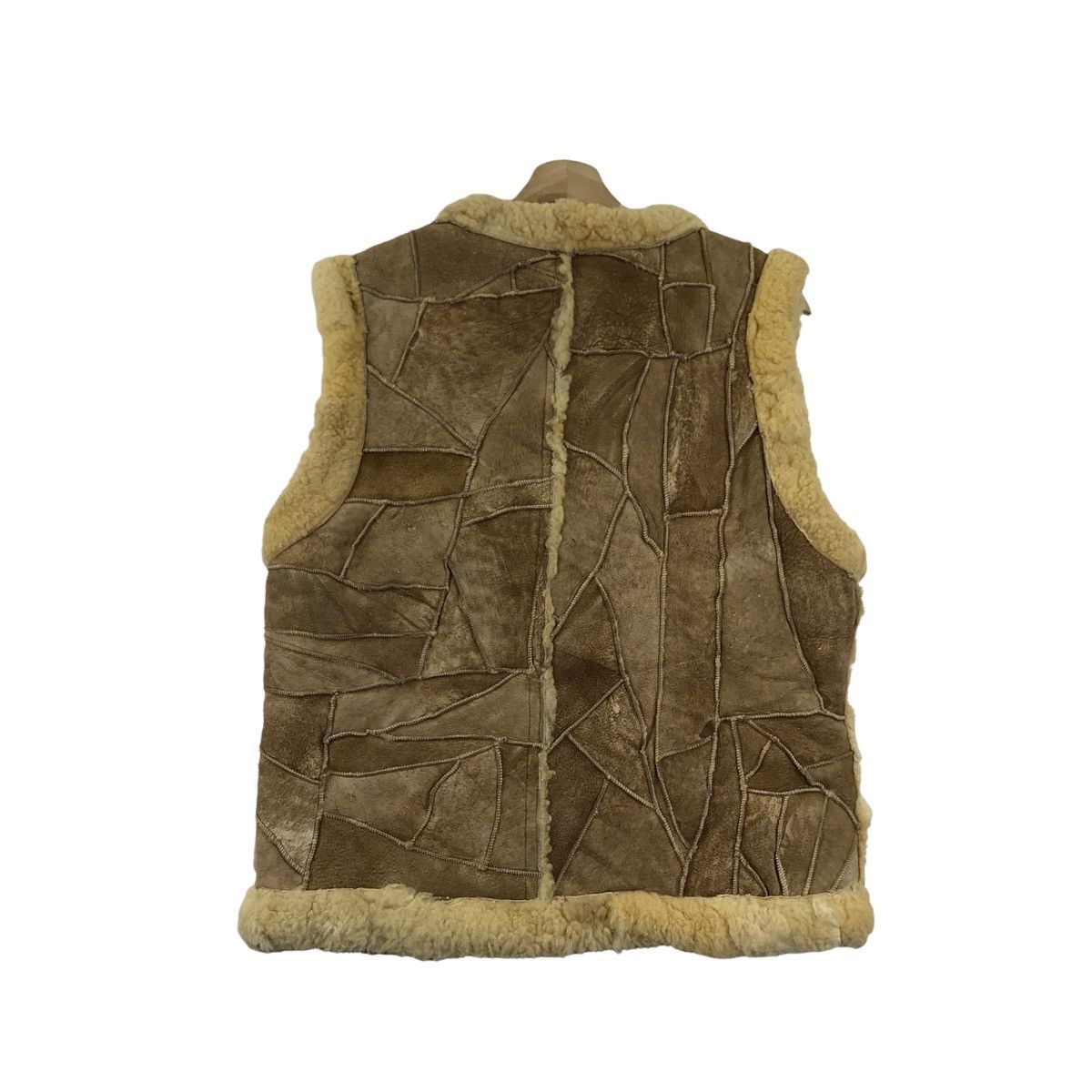Japanese Brand JAPANESE BRAND Shearling Sheep Skin Brown Leather Jacket Size US L / EU 52-54 / 3 - 7 Thumbnail