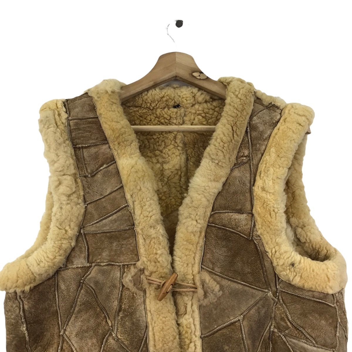 Japanese Brand JAPANESE BRAND Shearling Sheep Skin Brown Leather Jacket Size US L / EU 52-54 / 3 - 2 Thumbnail