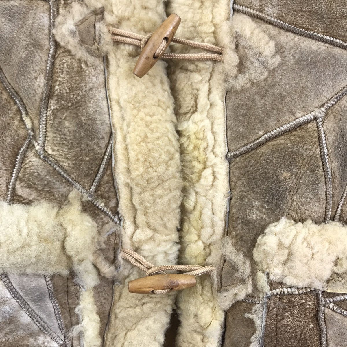 Japanese Brand JAPANESE BRAND Shearling Sheep Skin Brown Leather Jacket Size US L / EU 52-54 / 3 - 3 Thumbnail