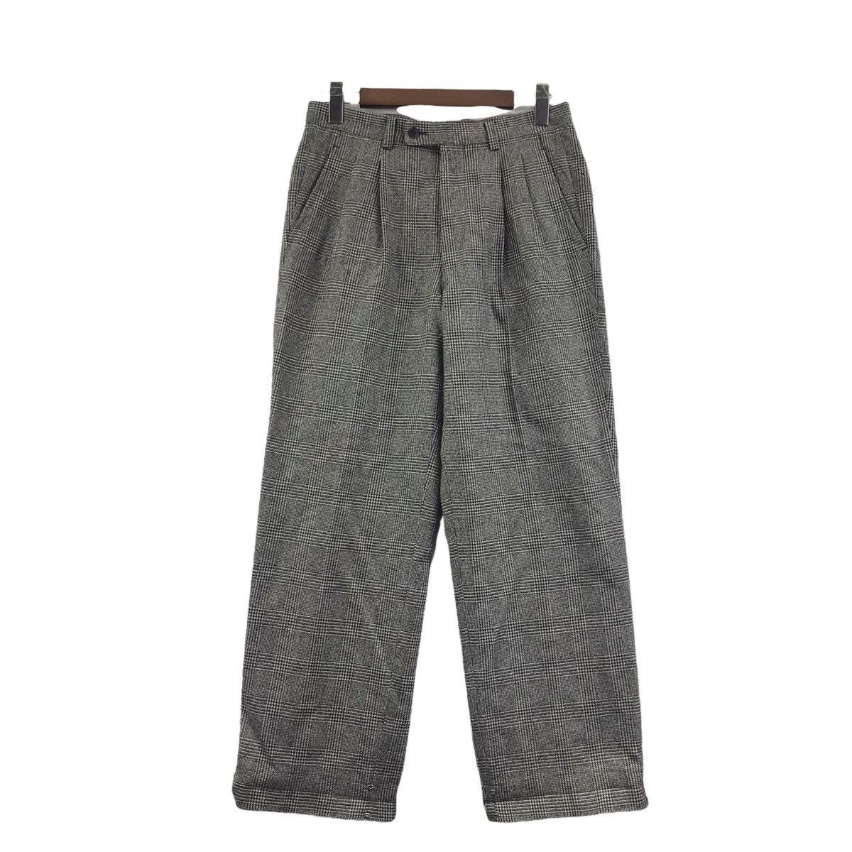 Christian Dior Monsieur CHRISTIAN DIOR CD Sports French Brand Check Wool Trousers Size US 30 / EU 46 - 1 Thumbnail