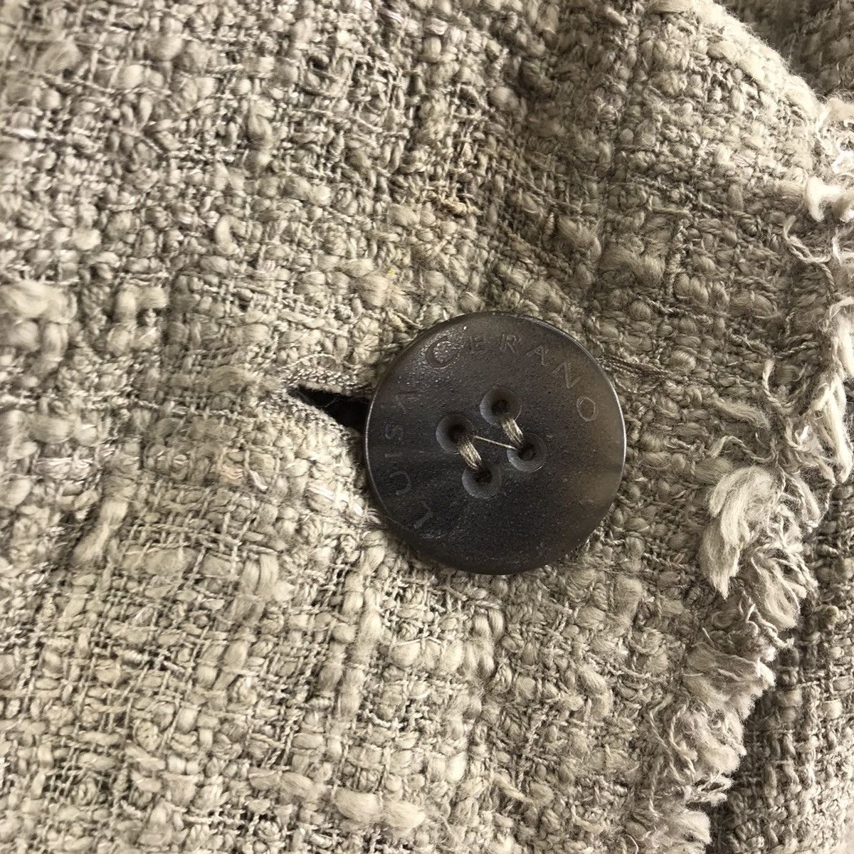 Vintage LUISA CERANO GERMANY Deconstructed Knitwear Jacket Size US S / EU 44-46 / 1 - 3 Thumbnail