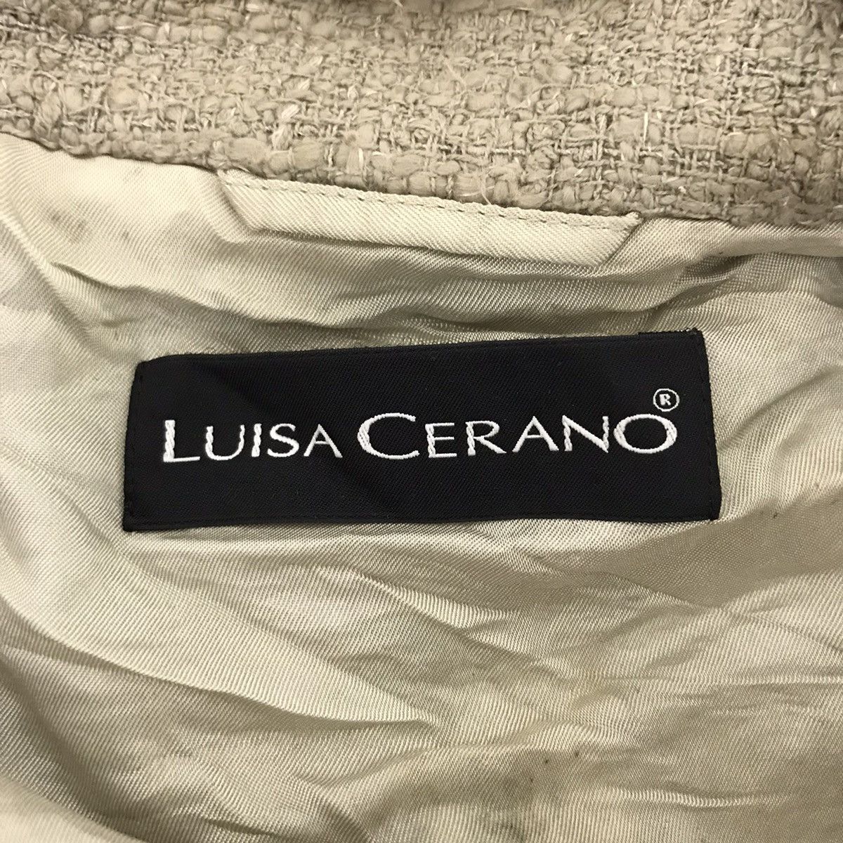 Vintage LUISA CERANO GERMANY Deconstructed Knitwear Jacket Size US S / EU 44-46 / 1 - 4 Thumbnail