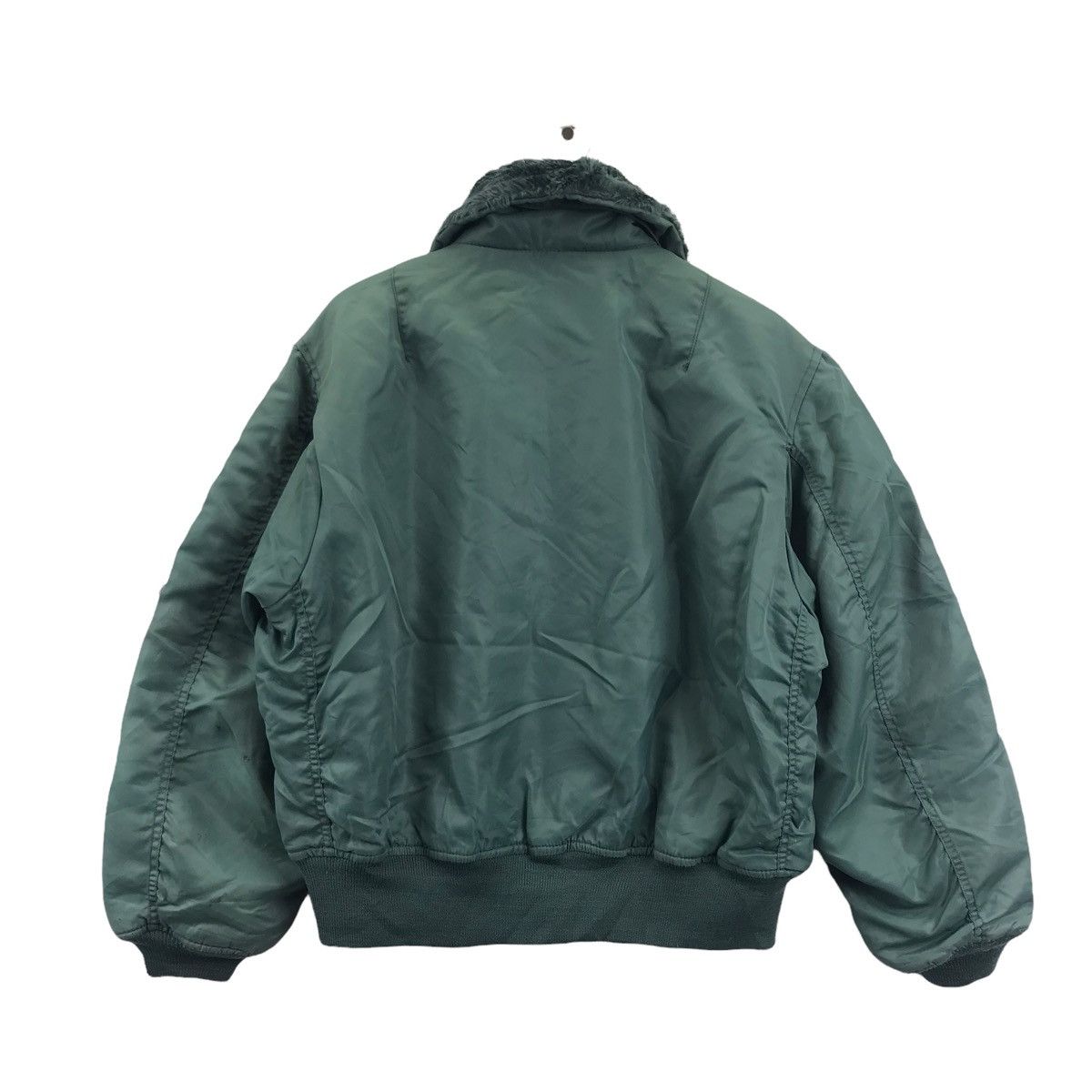 Other US AIR FORCE Flight Bomber Green Army Jacket Xenon Wool Size US M / EU 48-50 / 2 - 5 Thumbnail