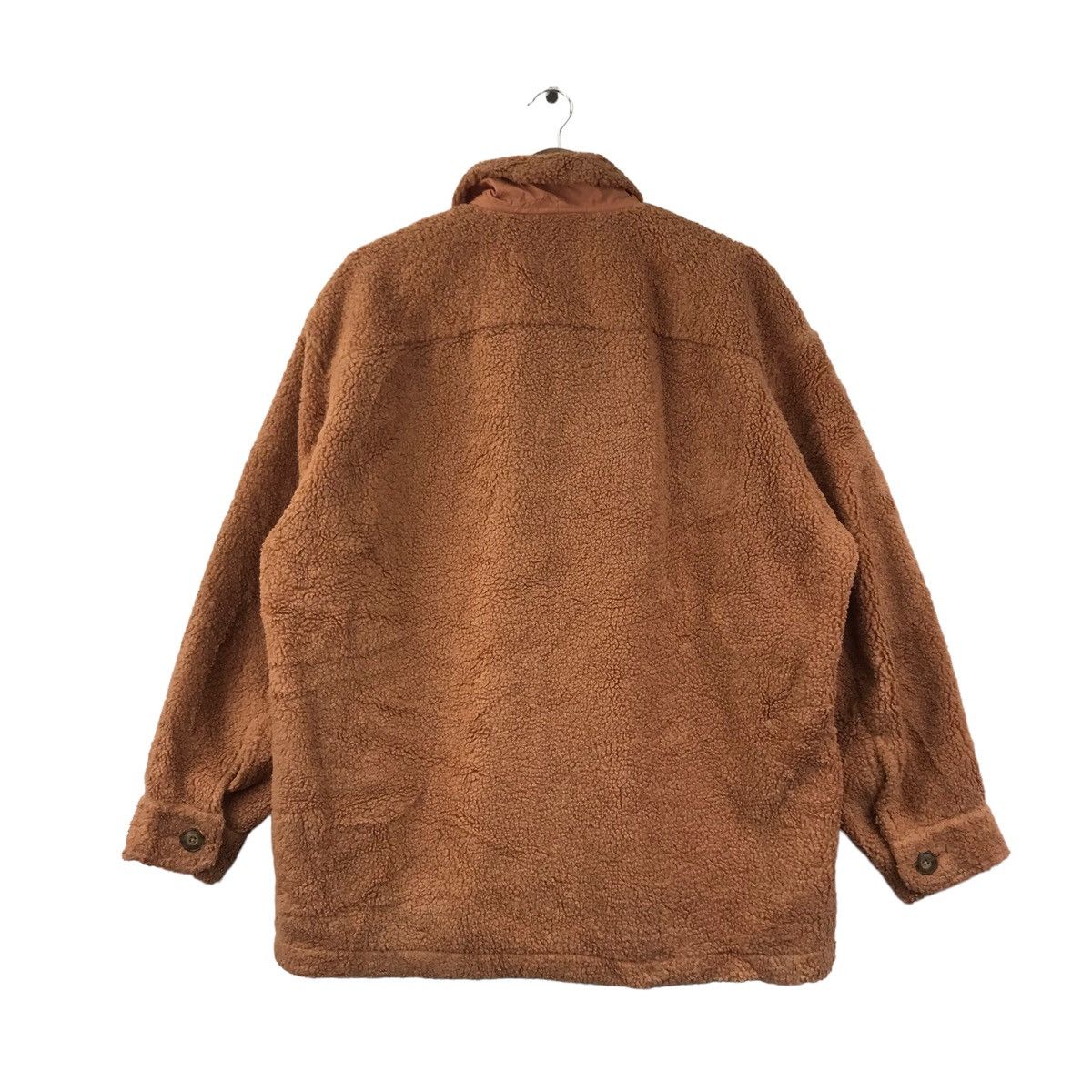 Undercover × Uniqlo UNIQLO UNDERCOVER Sherpa Fleece Oversize ButtonUp Sweatshirt Size US XL / EU 56 / 4 - 7 Thumbnail