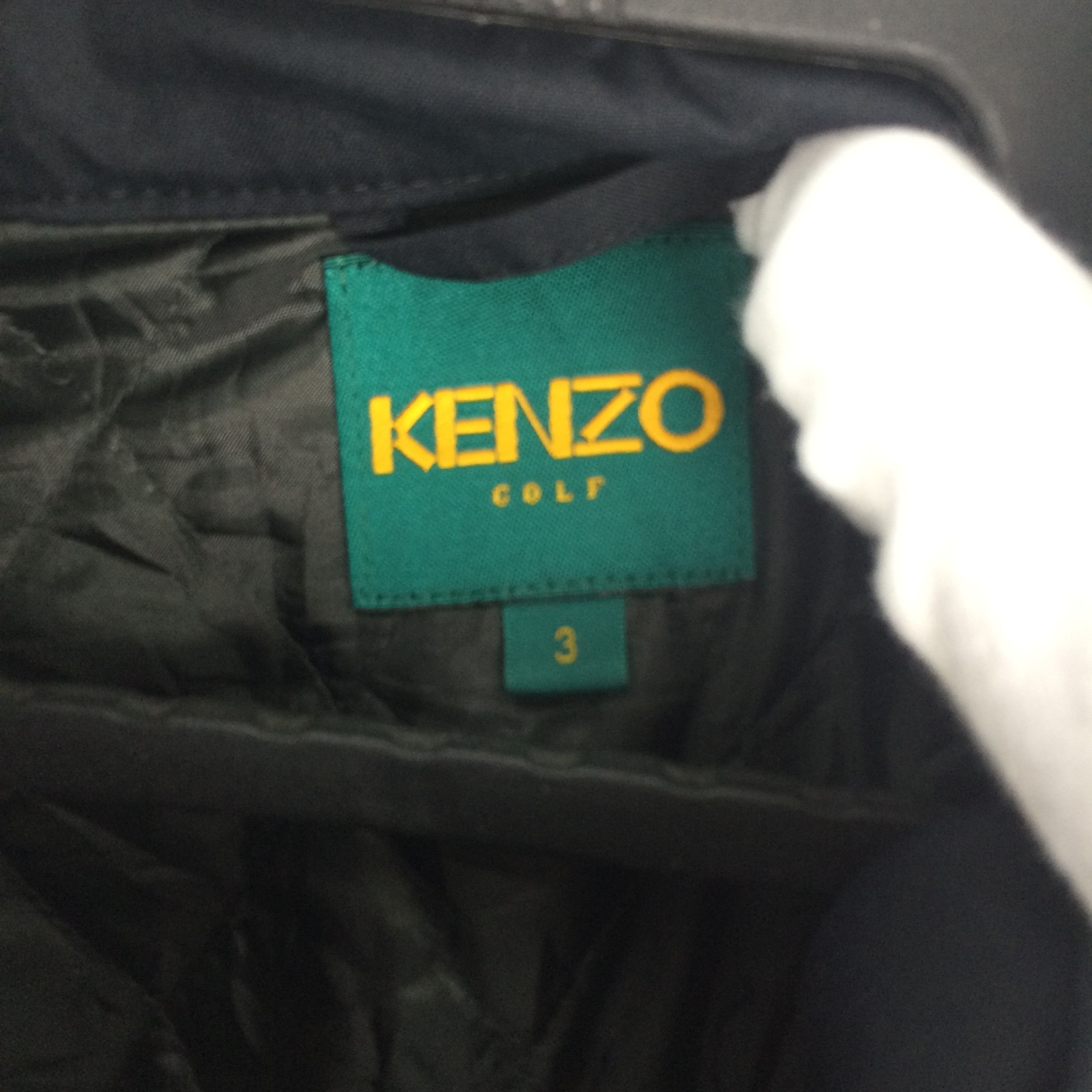 Golf Wang × Japanese Brand × Kenzo Z156 KENZO X GOLF WINDBREAKER JACKET NICE DESIGN Size US L / EU 52-54 / 3 - 5 Thumbnail