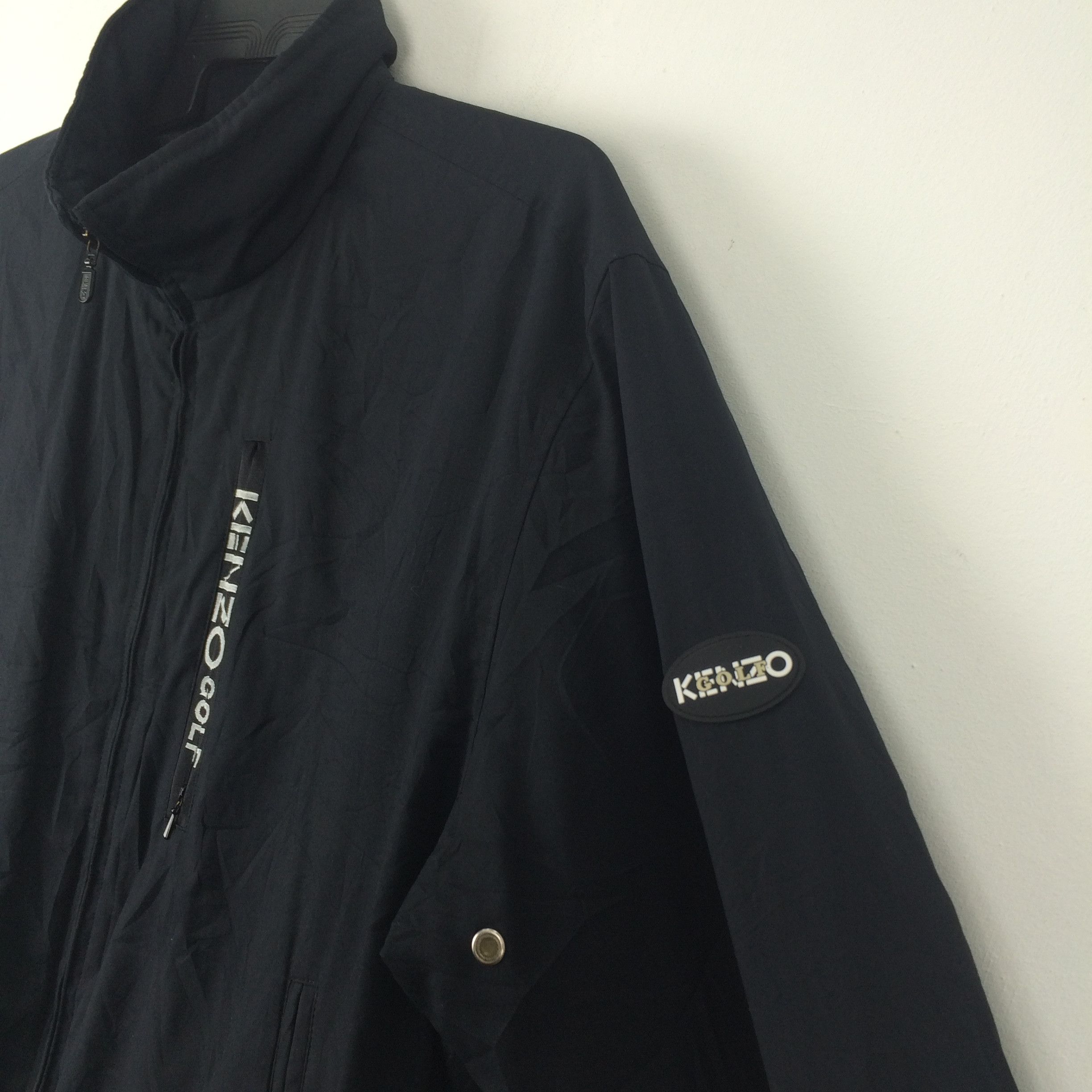 Golf Wang × Japanese Brand × Kenzo Z156 KENZO X GOLF WINDBREAKER JACKET NICE DESIGN Size US L / EU 52-54 / 3 - 6 Thumbnail