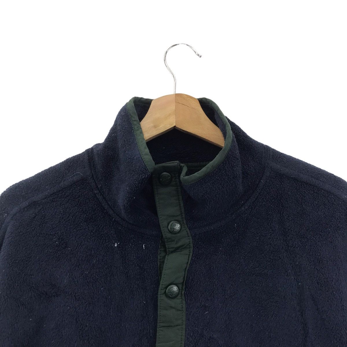 Vintage Vintage 80s WOOLRICH USA Sherpa Button Up Fleece Sweatshirt Size US L / EU 52-54 / 3 - 2 Thumbnail
