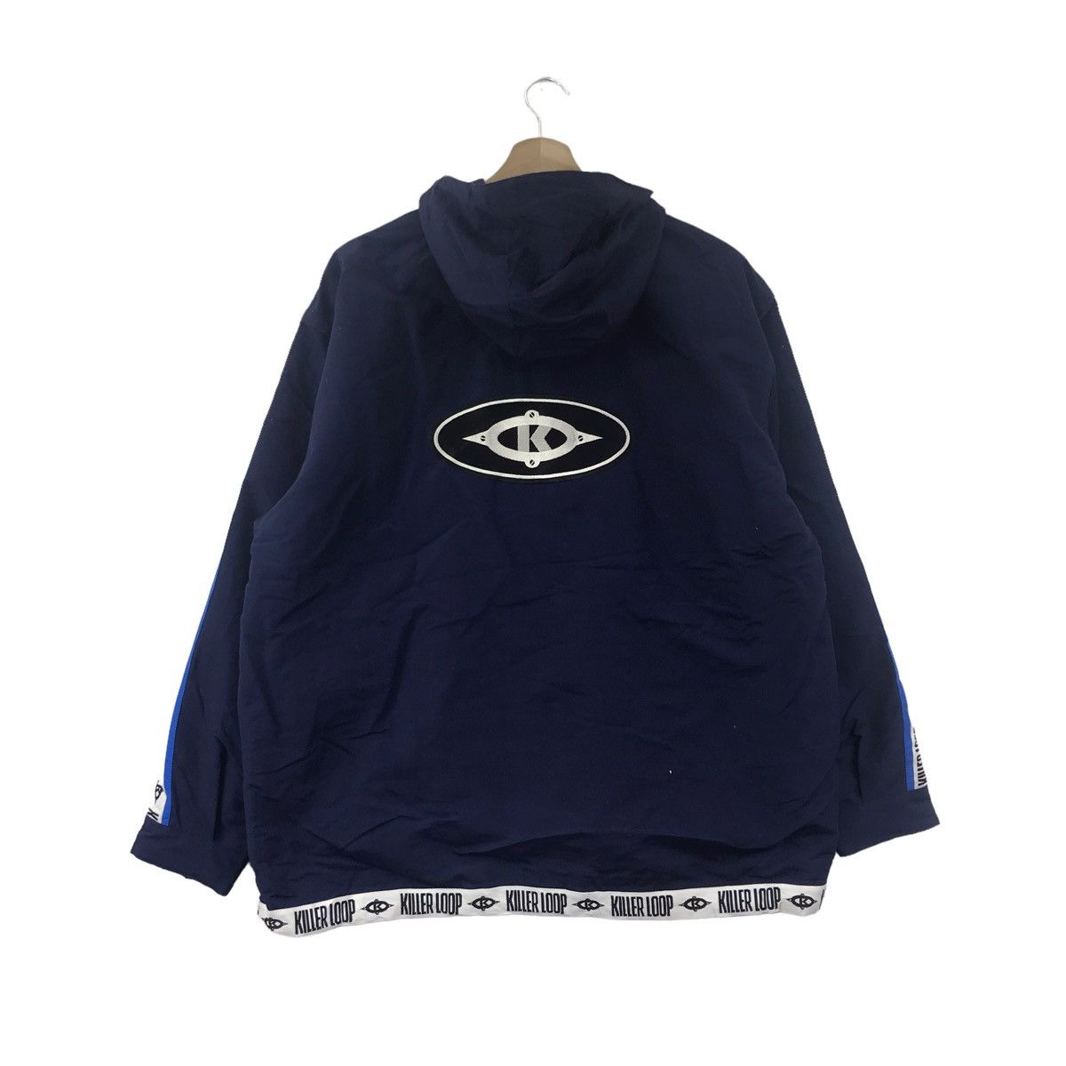 Vintage KILLER LOOP Ski Winter Skate Side Tape Hoodie Size US XL / EU 56 / 4 - 10 Thumbnail