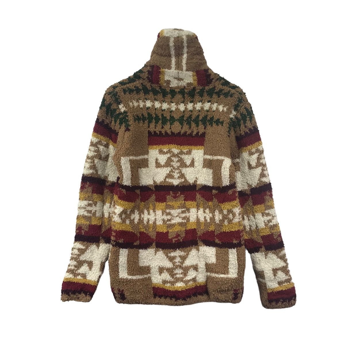 Vintage LOCAL MOTION HAWAII Surf Native Navajo Aztec Print Sweater Size US S / EU 44-46 / 1 - 8 Thumbnail