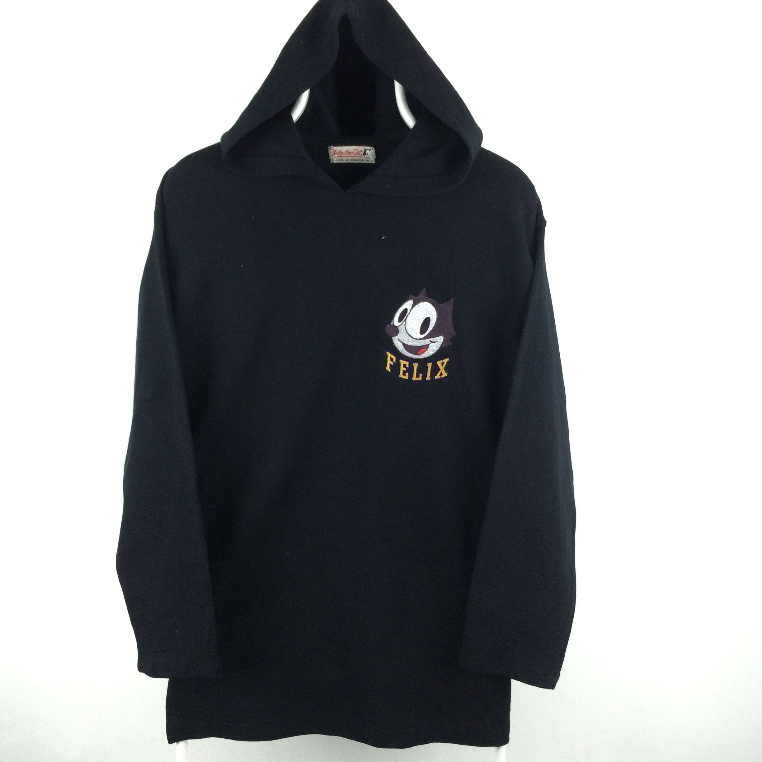 Cartoon Network × Vintage Z175 90s FELIX THE CAT PRODUCTION SWEATSHIRTS HOODED Size US M / EU 48-50 / 2 - 1 Thumbnail