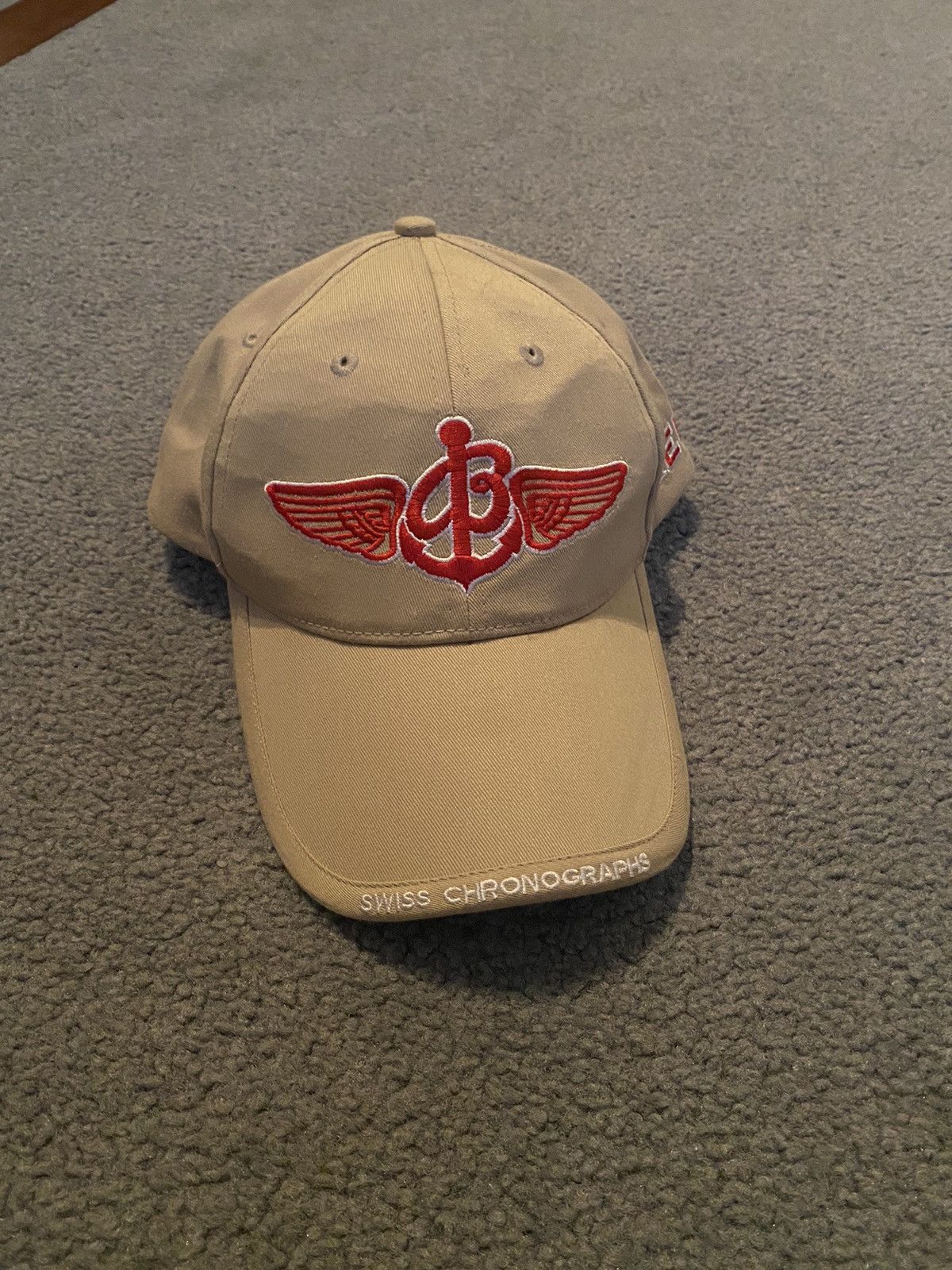 Rare Vintage Breitling Wings Chronographs Hat