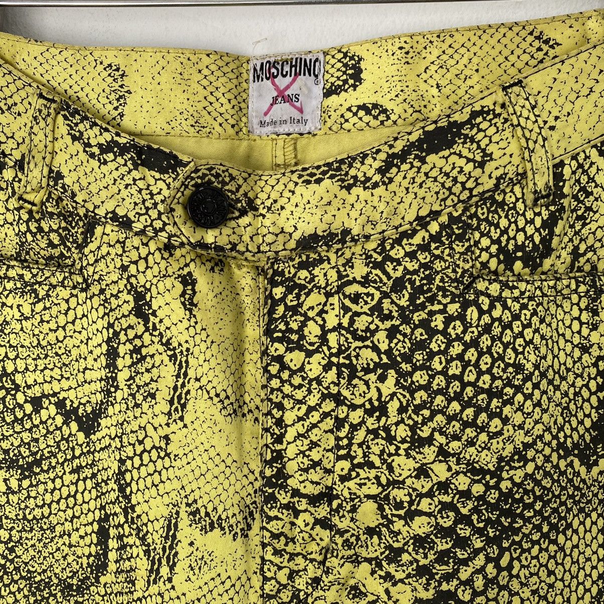 Moschino Moschino snake skin pants Size 30" / US 8 / IT 44 - 7 Thumbnail