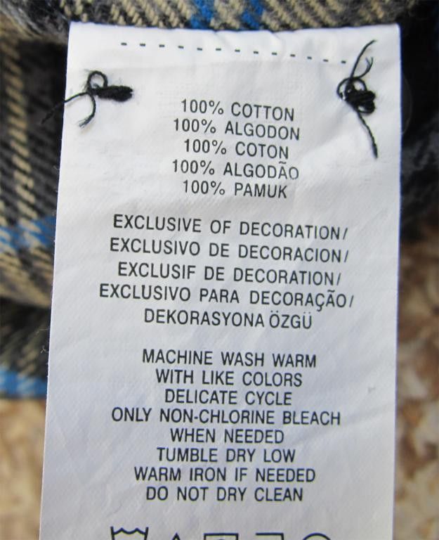 Flannel × Original Penguin Original Penguin Cotton Flannel Classic Fit Check Shirt Size US M / EU 48-50 / 2 - 4 Thumbnail