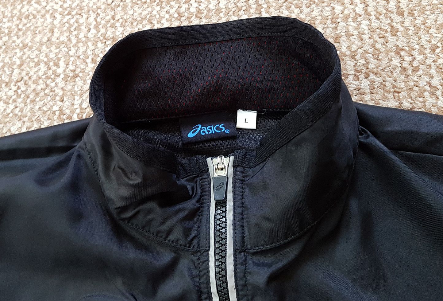 Asics × Vintage Y2K Vintage Asics full zip light jacket Size US L / EU 52-54 / 3 - 5 Thumbnail
