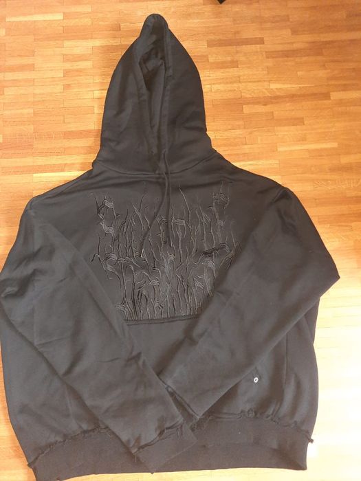 Very Rare Society De Nobodies Distressed Logo Patching Hoodie | Grailed
