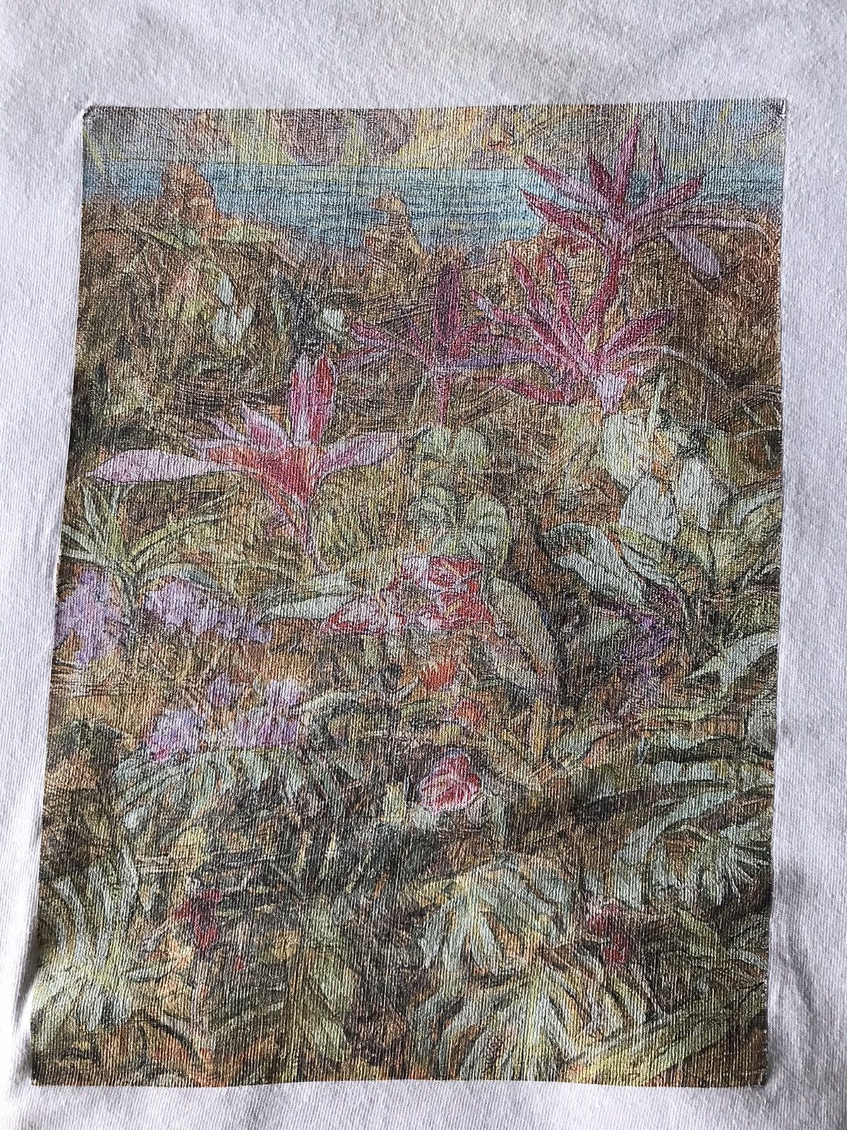 Vintage Vintage Art Flower Jungle Tee Size US M / EU 48-50 / 2 - 2 Thumbnail