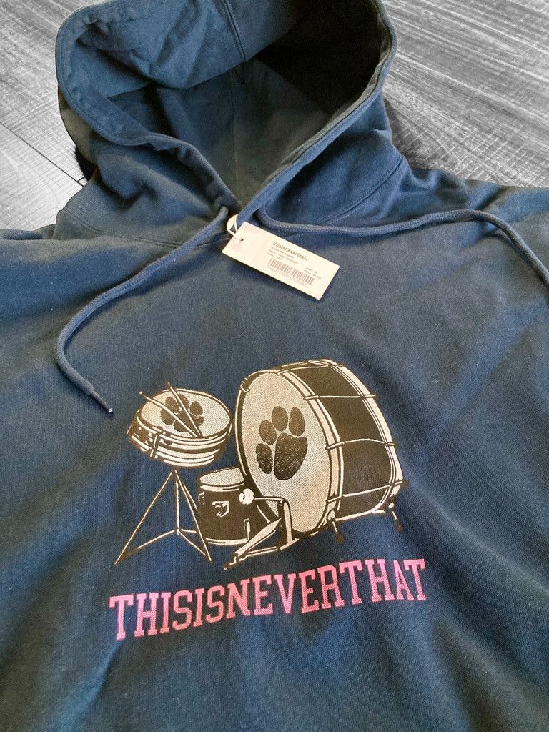 thisisneverthat THISISNEVERTHAT Drum Kit Hoodie XL Size US XL / EU 56 / 4 - 2 Thumbnail