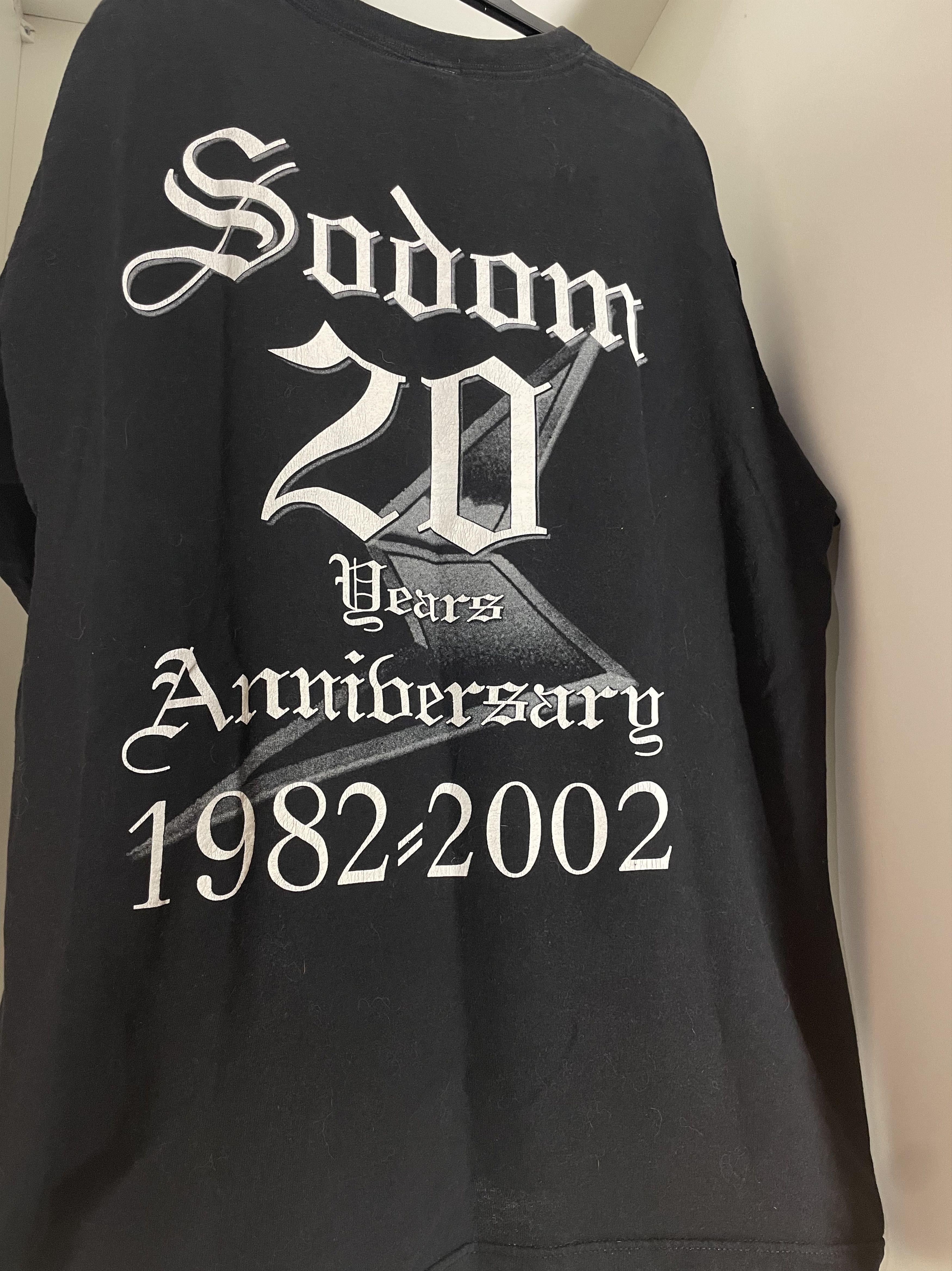 Band Tees Rare Sodom Vintage tee 20 years anniversary Size US XL / EU 56 / 4 - 5 Thumbnail