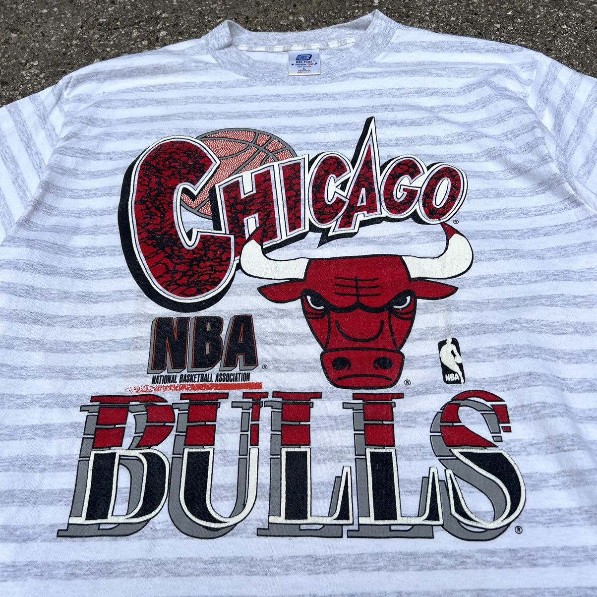 Vintage Chicago Bulls T Shirt Single Stitch