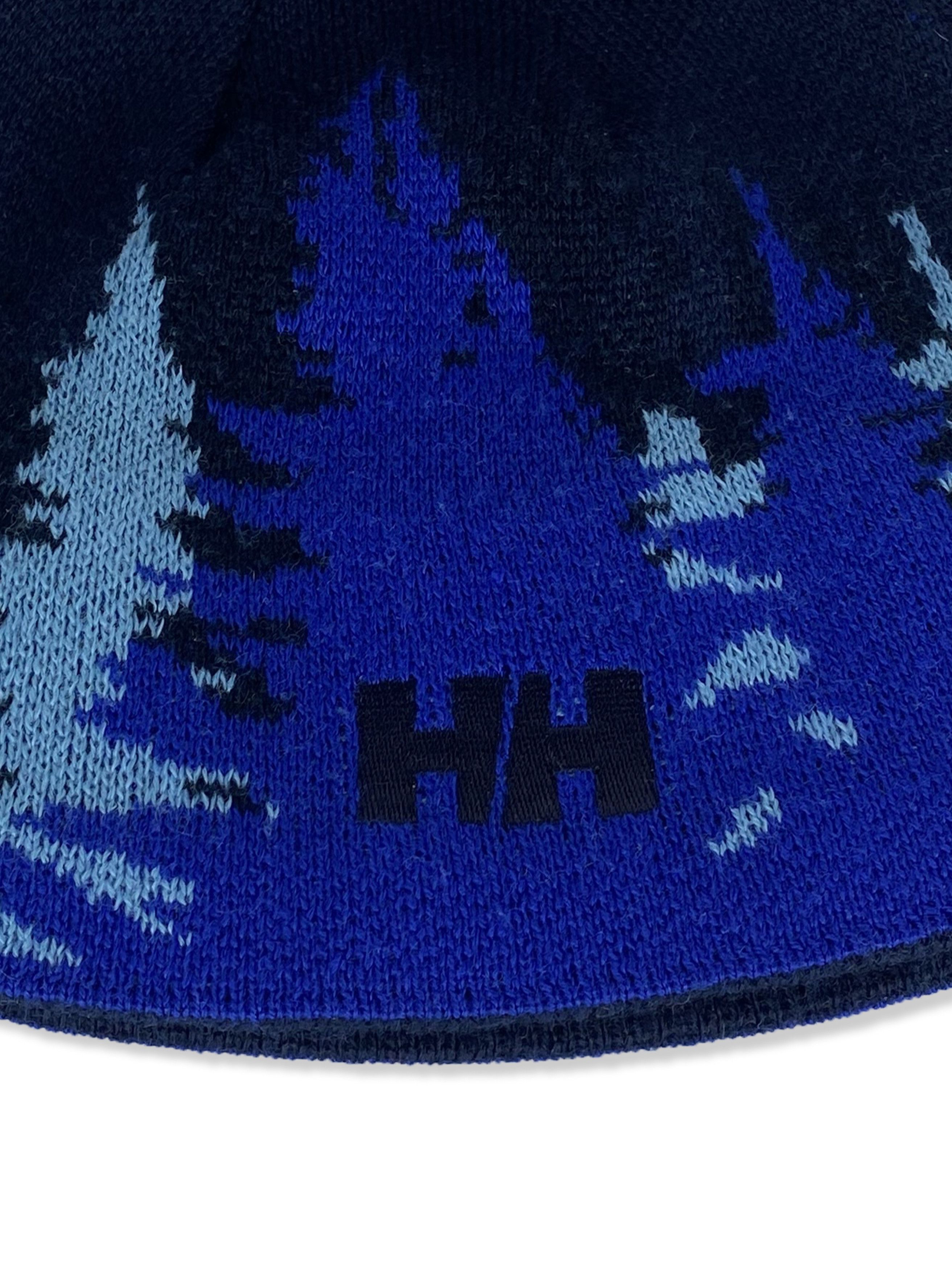 Helly Hansen Vintage HELLY HANSEN Winter Forest Print Beanie M385 Size ONE SIZE - 2 Thumbnail