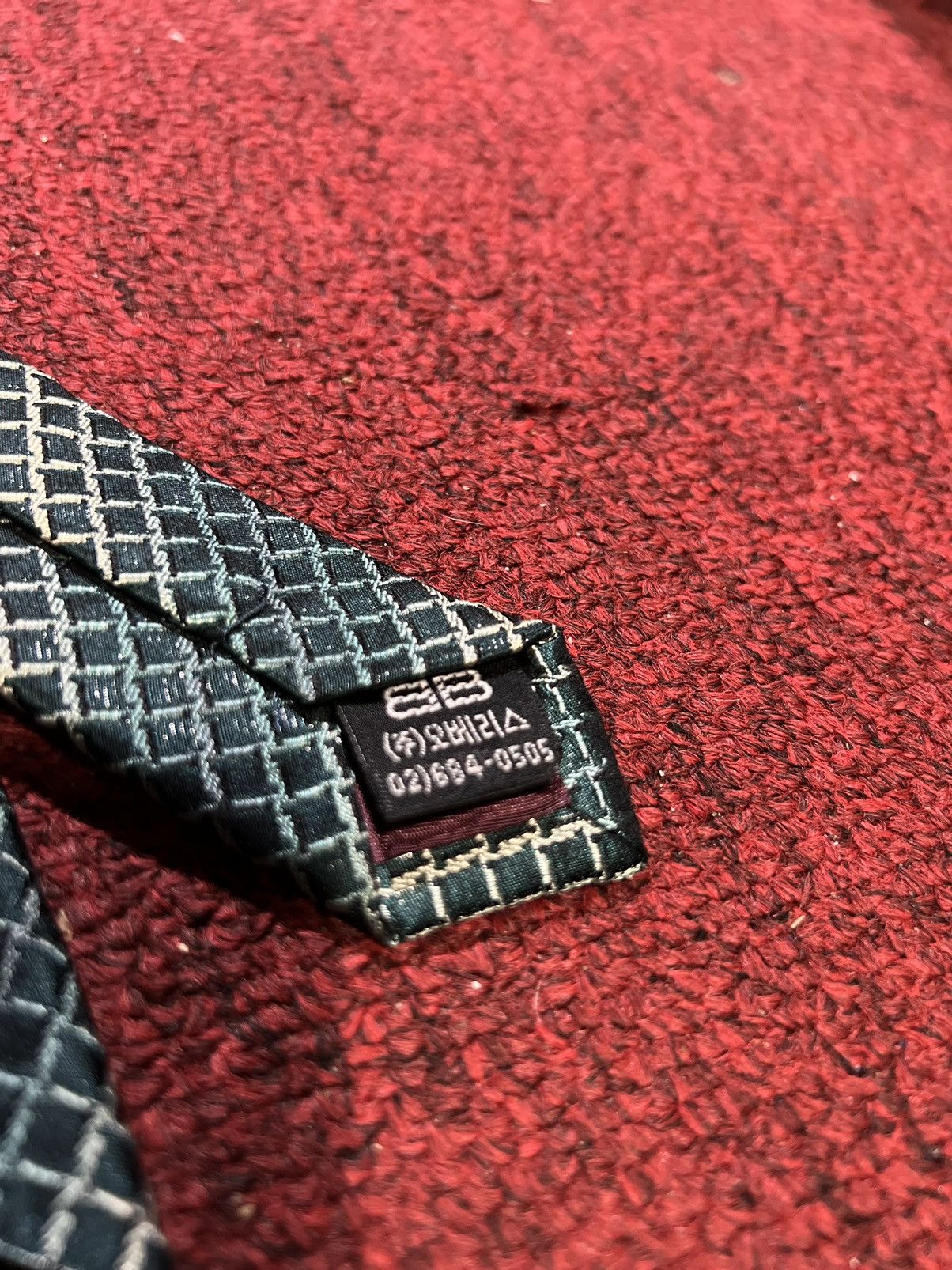 Balenciaga Balenciaga tie vintage nice spellbound logo Size ONE SIZE - 5 Thumbnail