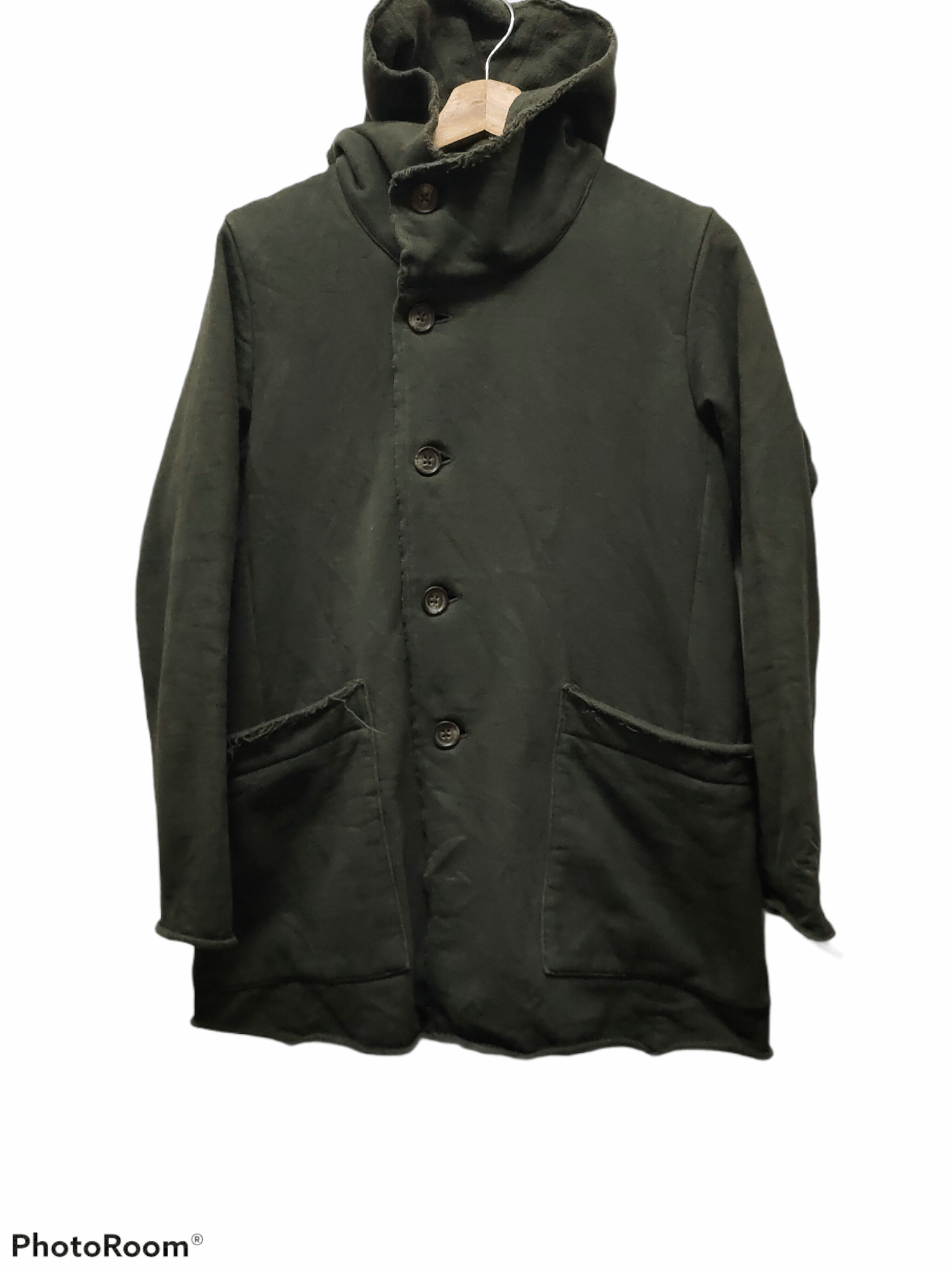 Japanese Brand Steal 🔥Quadro jacket hoodie army olive green Size US S / EU 44-46 / 1 - 1 Thumbnail