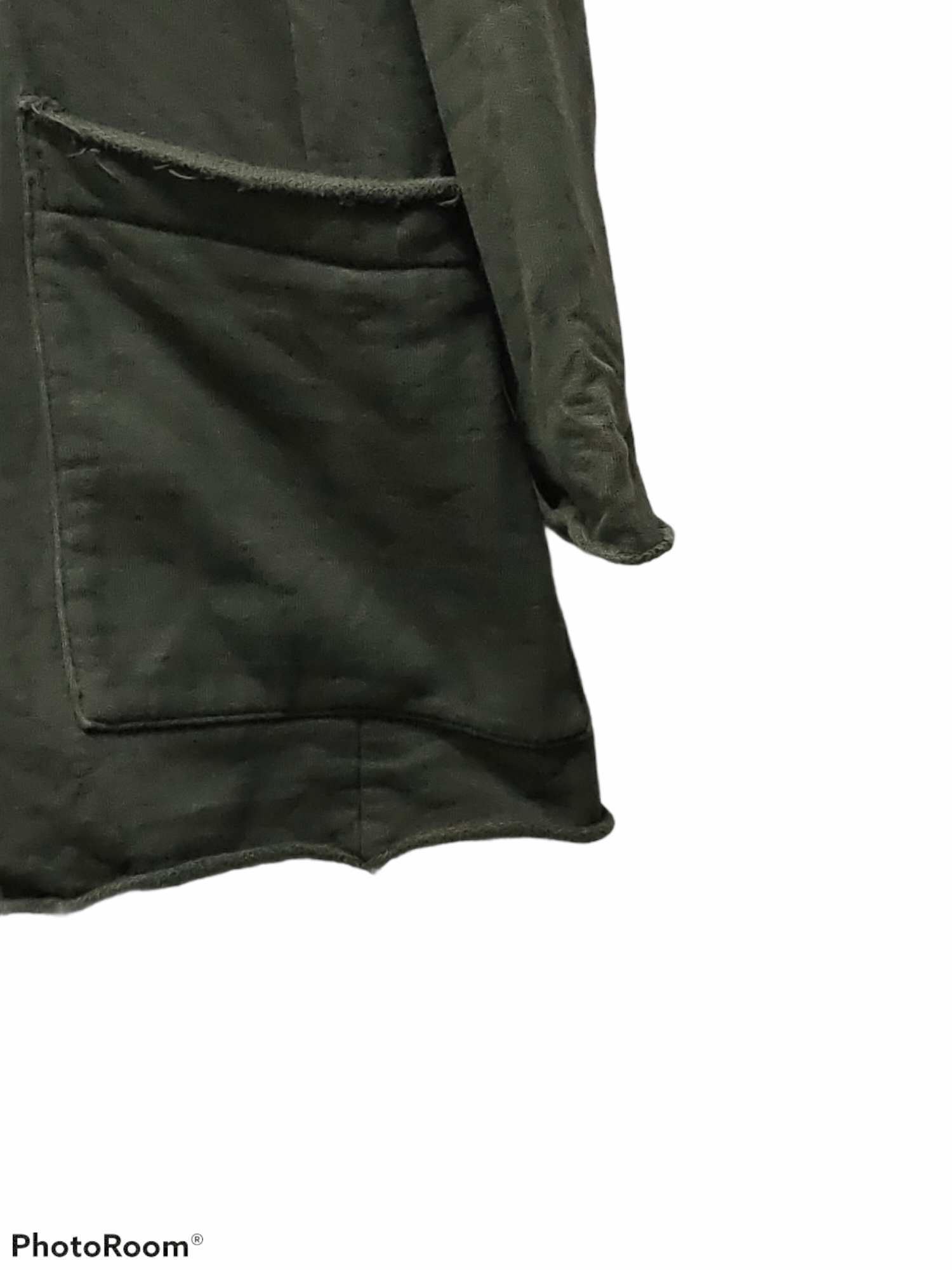 Japanese Brand Steal 🔥Quadro jacket hoodie army olive green Size US S / EU 44-46 / 1 - 3 Thumbnail