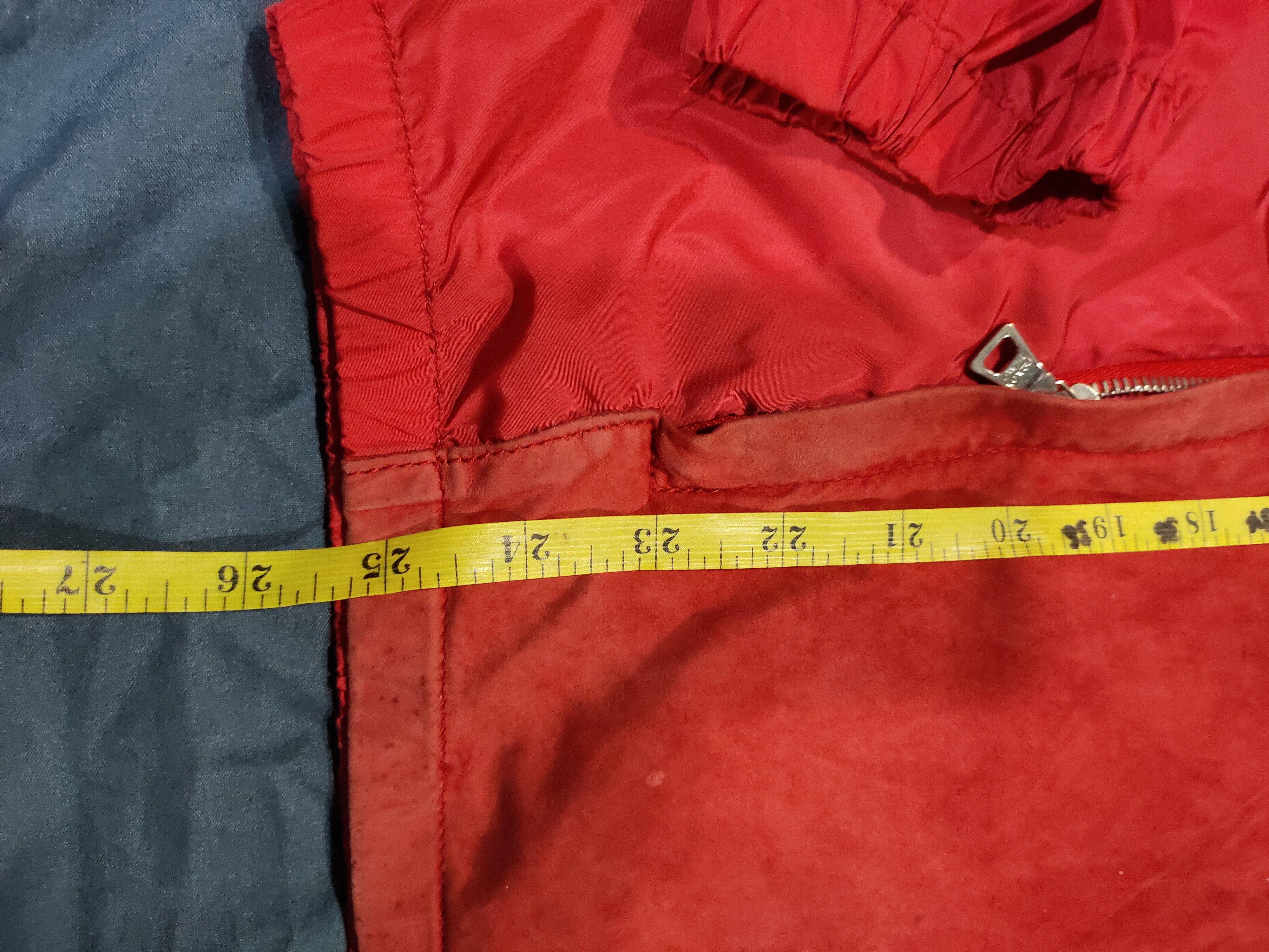 Prada Prada vintage Zipper jacket pocket red Size US S / EU 44-46 / 1 - 12 Thumbnail