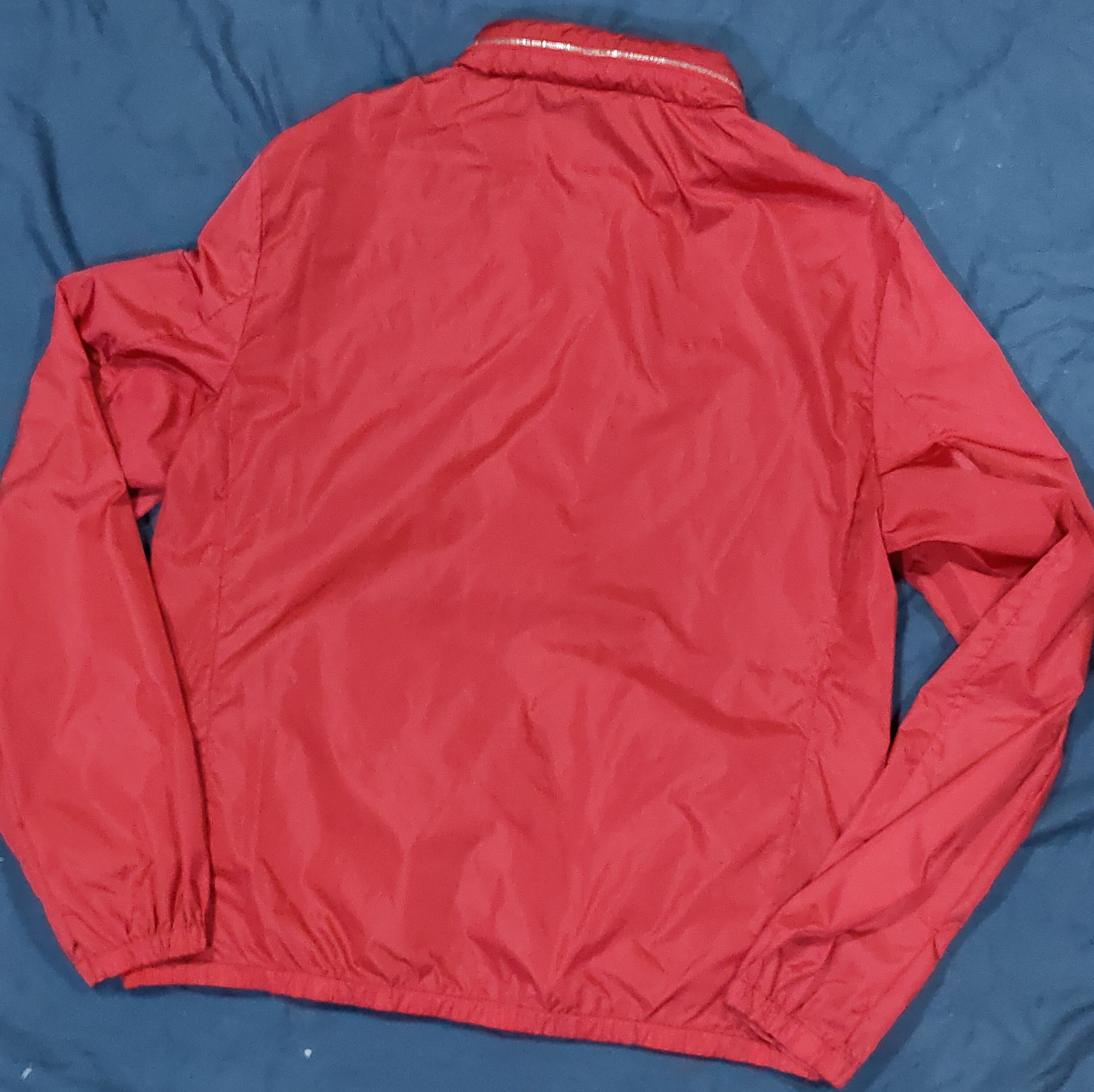 Prada Prada vintage Zipper jacket pocket red Size US S / EU 44-46 / 1 - 4 Thumbnail
