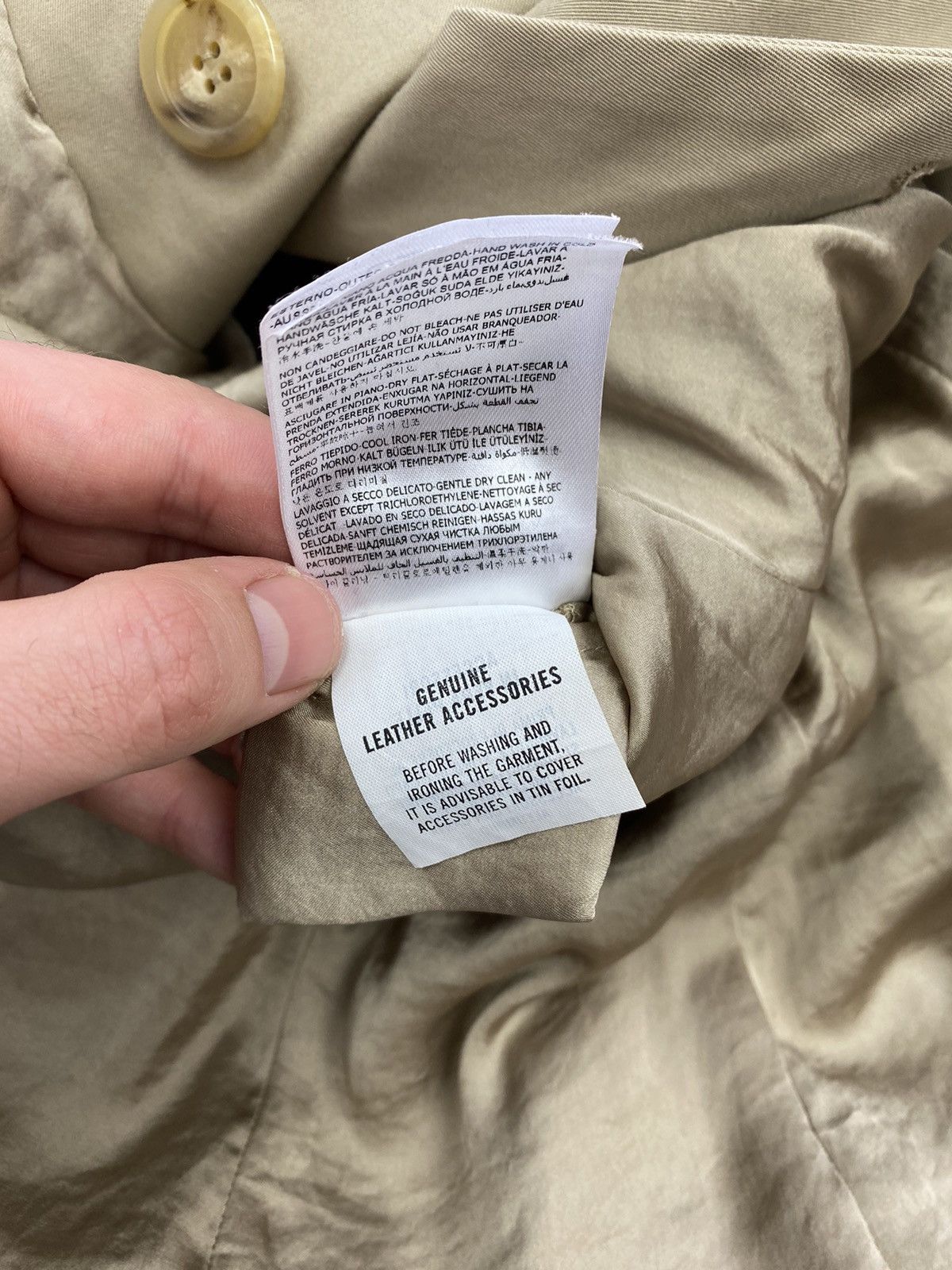 Moncler Moncler Malingre Double-Breasted Trench Coat Size M / US 6-8 / IT 42-44 - 6 Thumbnail