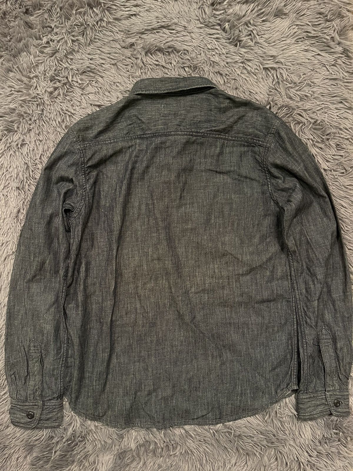 Edwin × Japanese Brand × Vintage Edwin vintage Japanese denim shirt Size US L / EU 52-54 / 3 - 5 Thumbnail