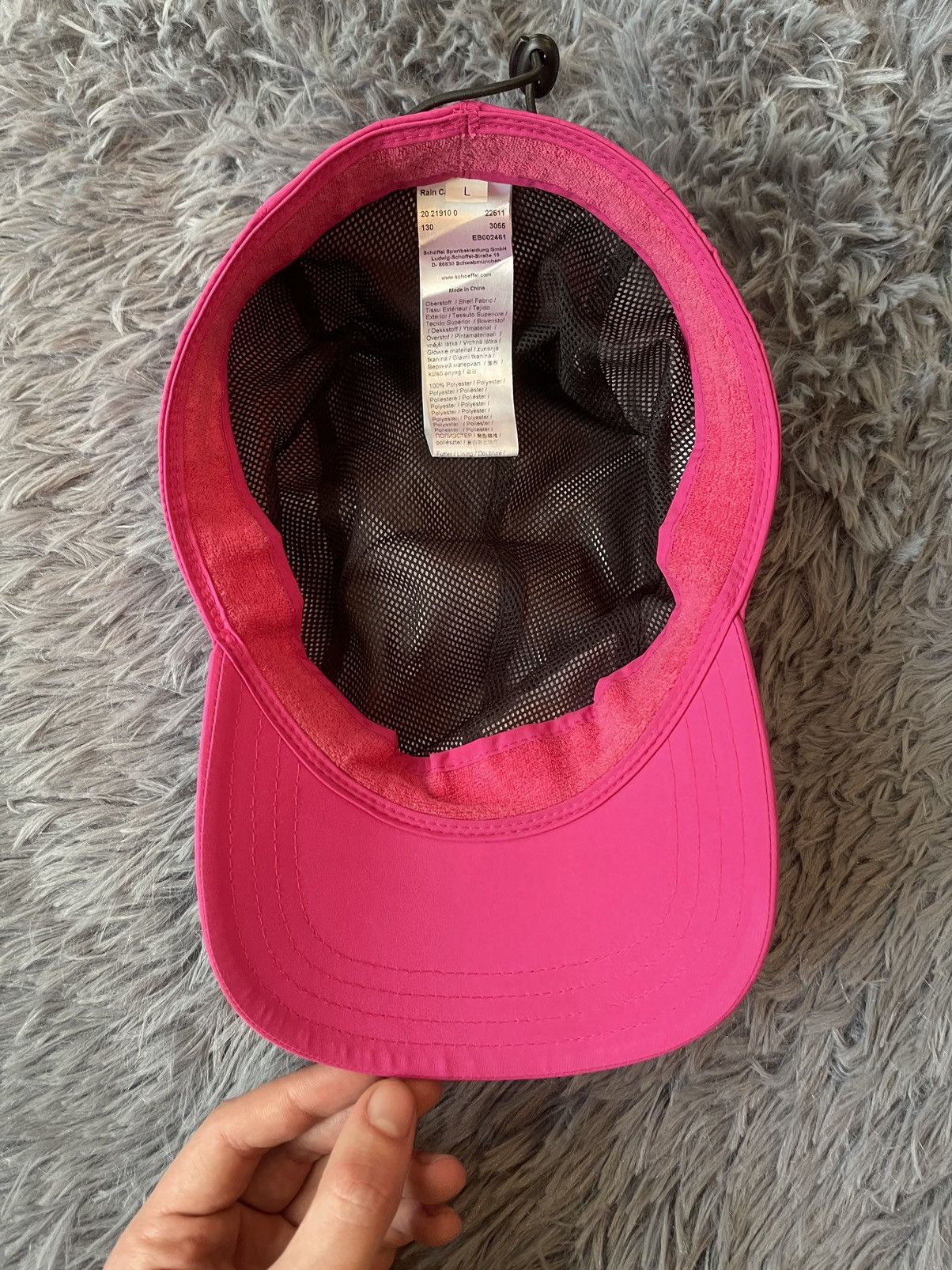 Japanese Brand Schoffel gorpcore style outdoor pink cap Size ONE SIZE - 6 Thumbnail