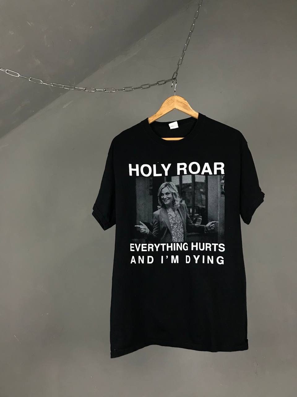 Band Tees × Vintage Holy Roar Records label vintage music movie tee Size US L / EU 52-54 / 3 - 1 Thumbnail