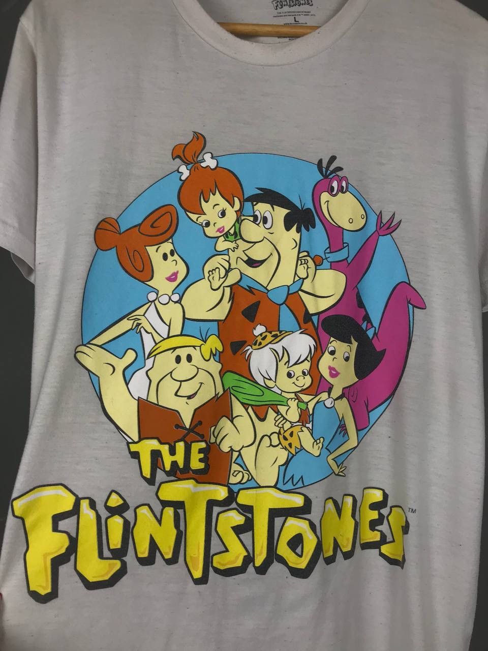 Vintage The Flintstones American vintage movie tee Size US L / EU 52-54 / 3 - 3 Thumbnail