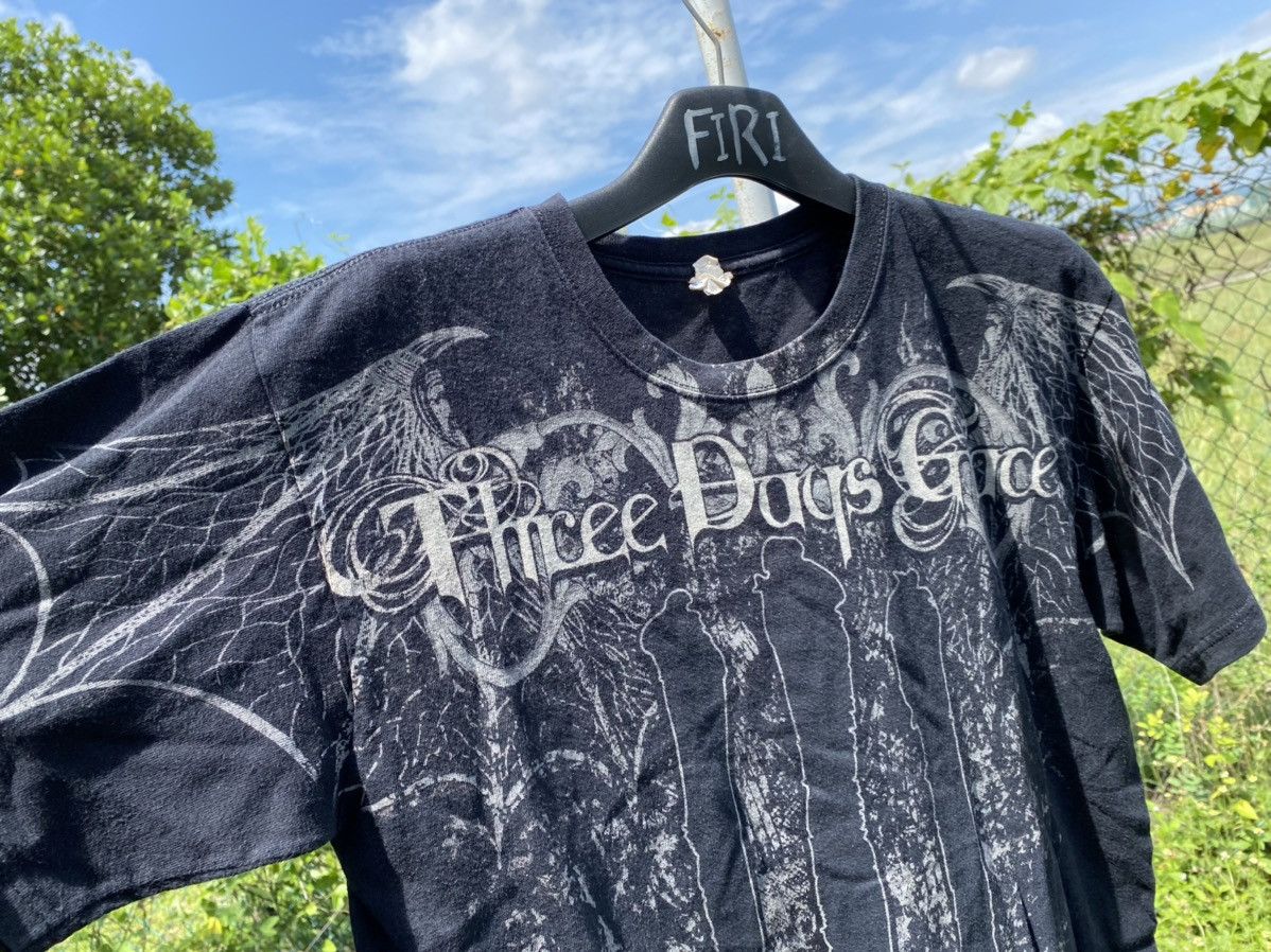 Band Tees × Vintage Vintage Three Days Grace T-shirt Size US M / EU 48-50 / 2 - 3 Thumbnail