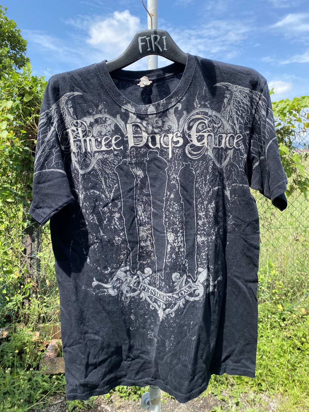 Band Tees × Vintage Vintage Three Days Grace T-shirt Size US M / EU 48-50 / 2 - 1 Thumbnail
