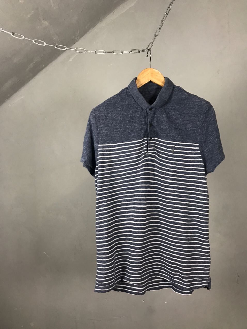 Allsaints Allsaints Streetwear Polo Tee Size US S / EU 44-46 / 1 - 1 Thumbnail