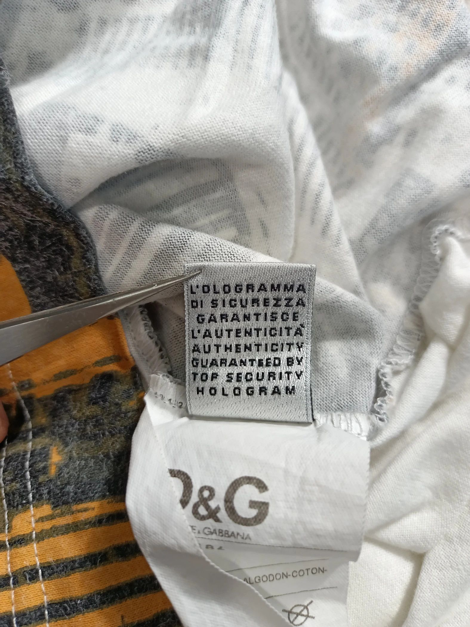Dolce & Gabbana T-Shirt MAHANTAN Big Logo D&G Shirt