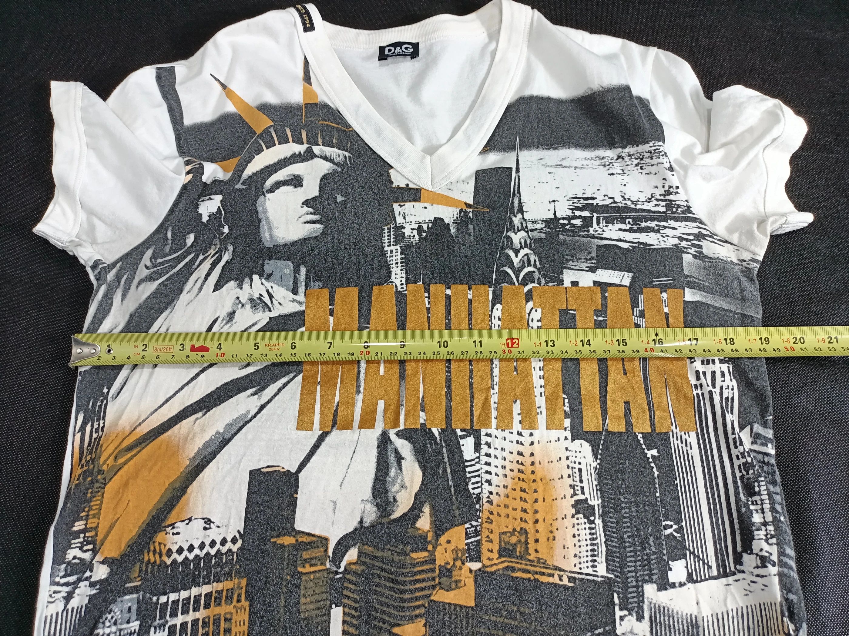 Dolce & Gabbana T-Shirt MAHANTAN Big Logo D&G Shirt