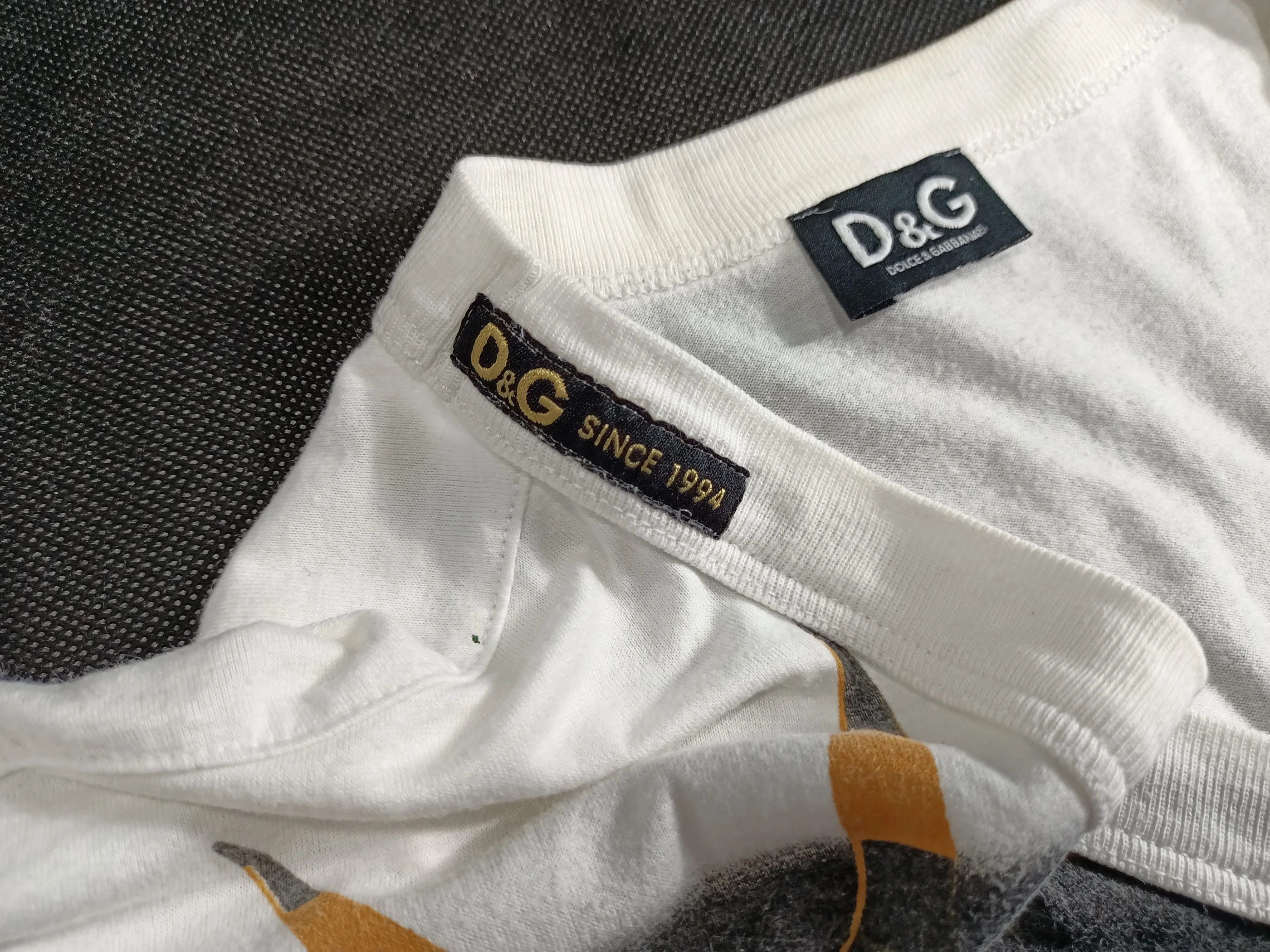 Dolce & Gabbana T-Shirt MAHANTAN Big Logo D&G Shirt