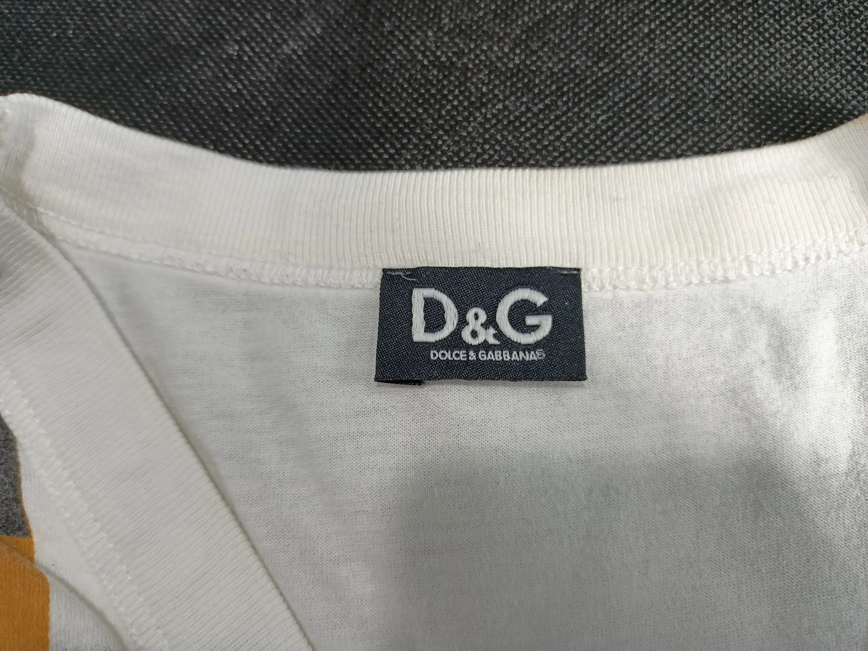 Dolce & Gabbana T-Shirt MAHANTAN Big Logo D&G Shirt