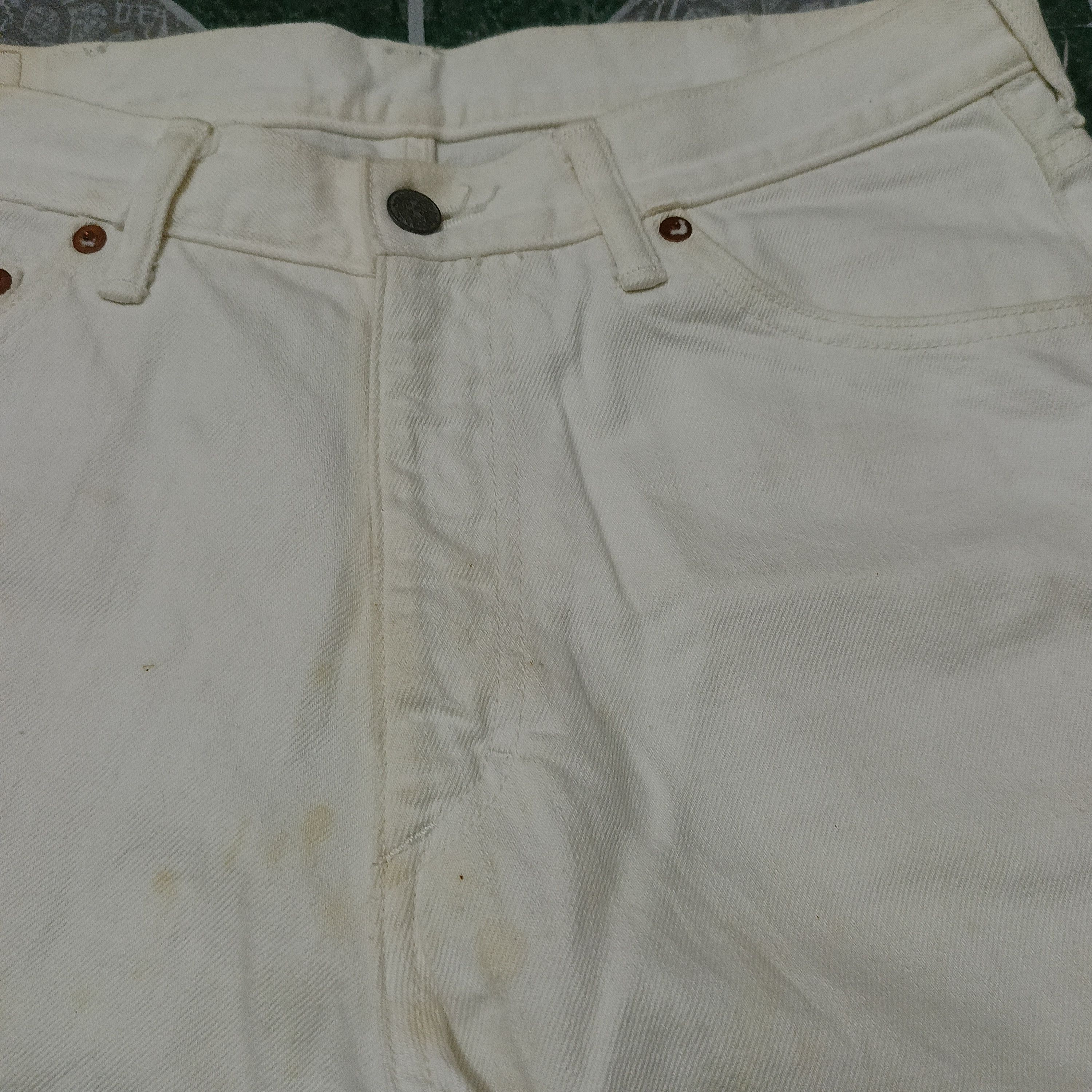Japanese Brand Easy Earl Life Baggy Style Sunahama Denim vtg riri zipper Size US 33 - 3 Thumbnail