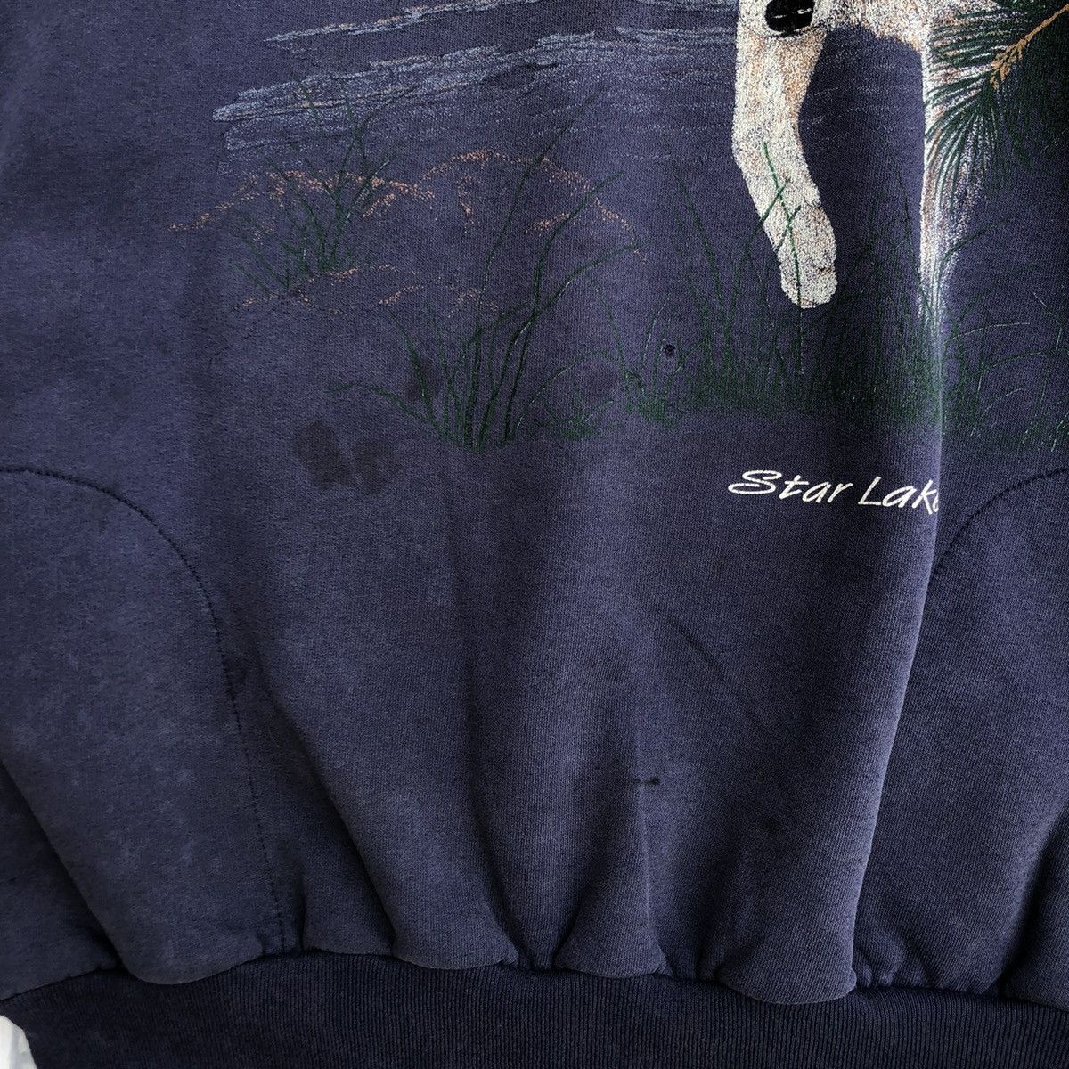 Vintage Vintage Wolf Fullprint Sweatshirt Jumper Pullover Size US XL / EU 56 / 4 - 9 Thumbnail