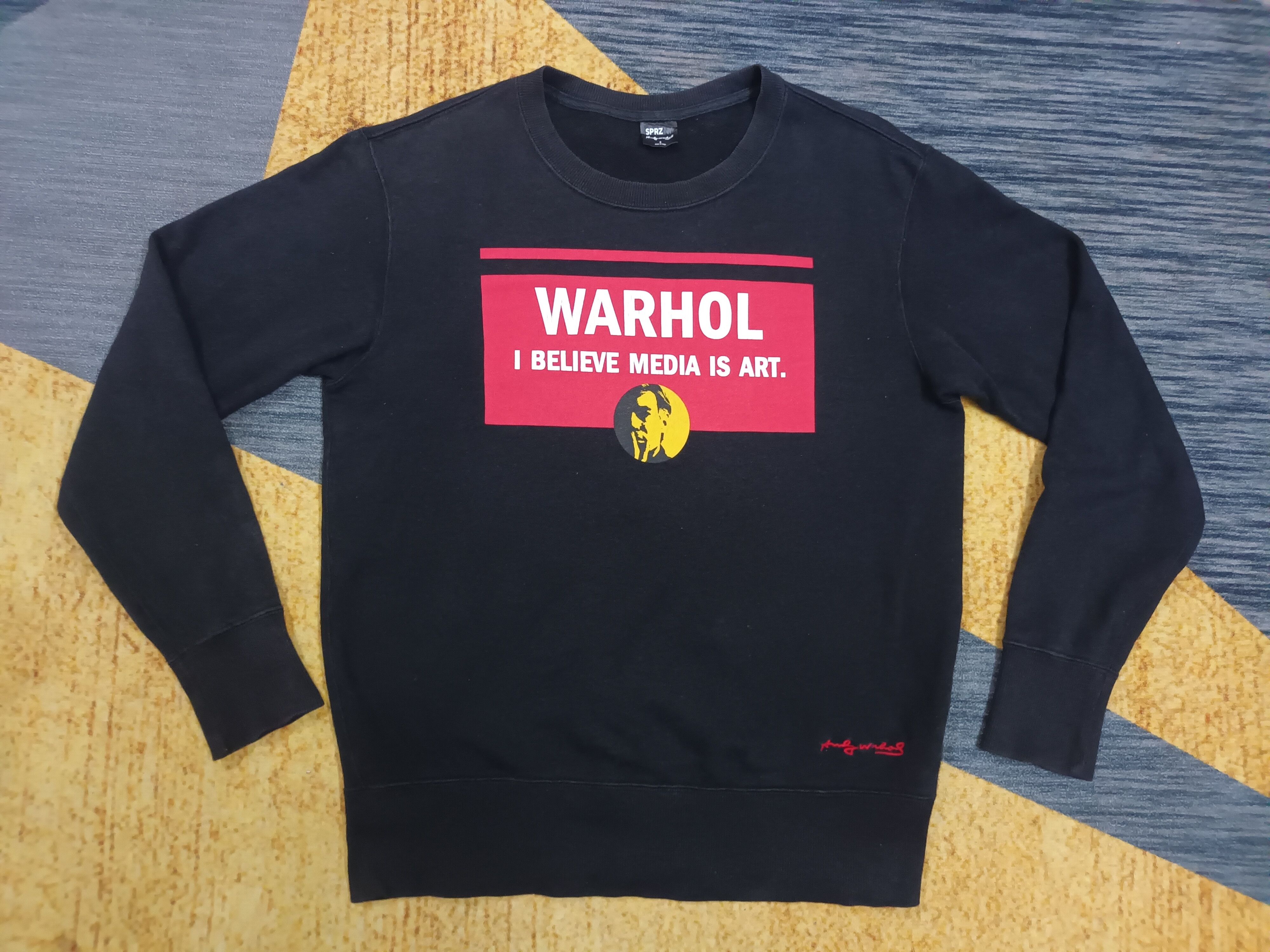 Andy Warhol 🔥 SPRZNY ANDY WARHOL X UNIQLO SWEATSHIRTS 🔥 Size US S / EU 44-46 / 1 - 1 Thumbnail