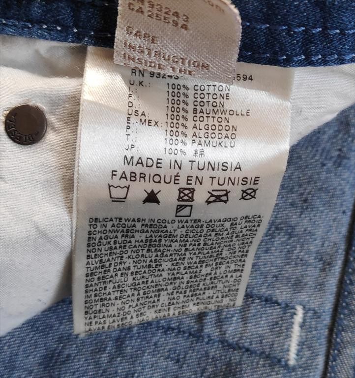 Diesel DIESEL Thanaz slim skinny denim jeans size W33 L30 Size US 33 - 8 Thumbnail